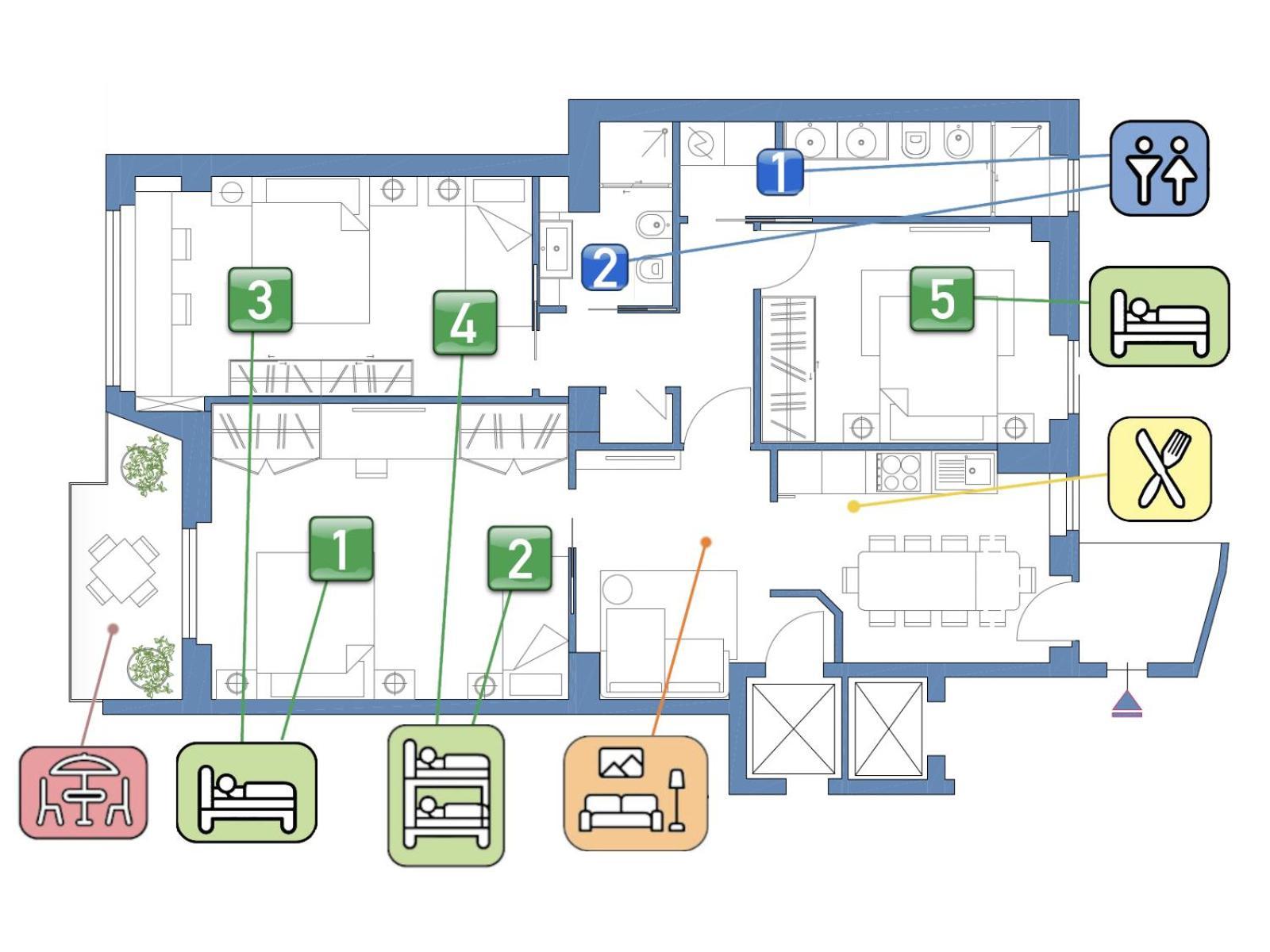 Apartment Stayeasy Big Panoramic - Station