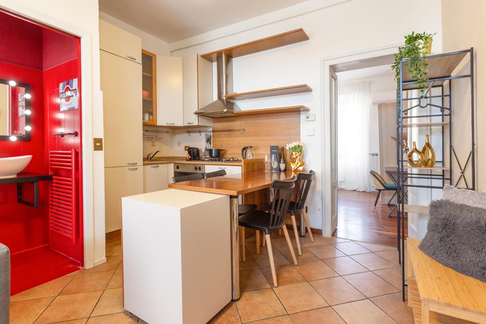 The Floral Haven - Near M3 Apartment Milan