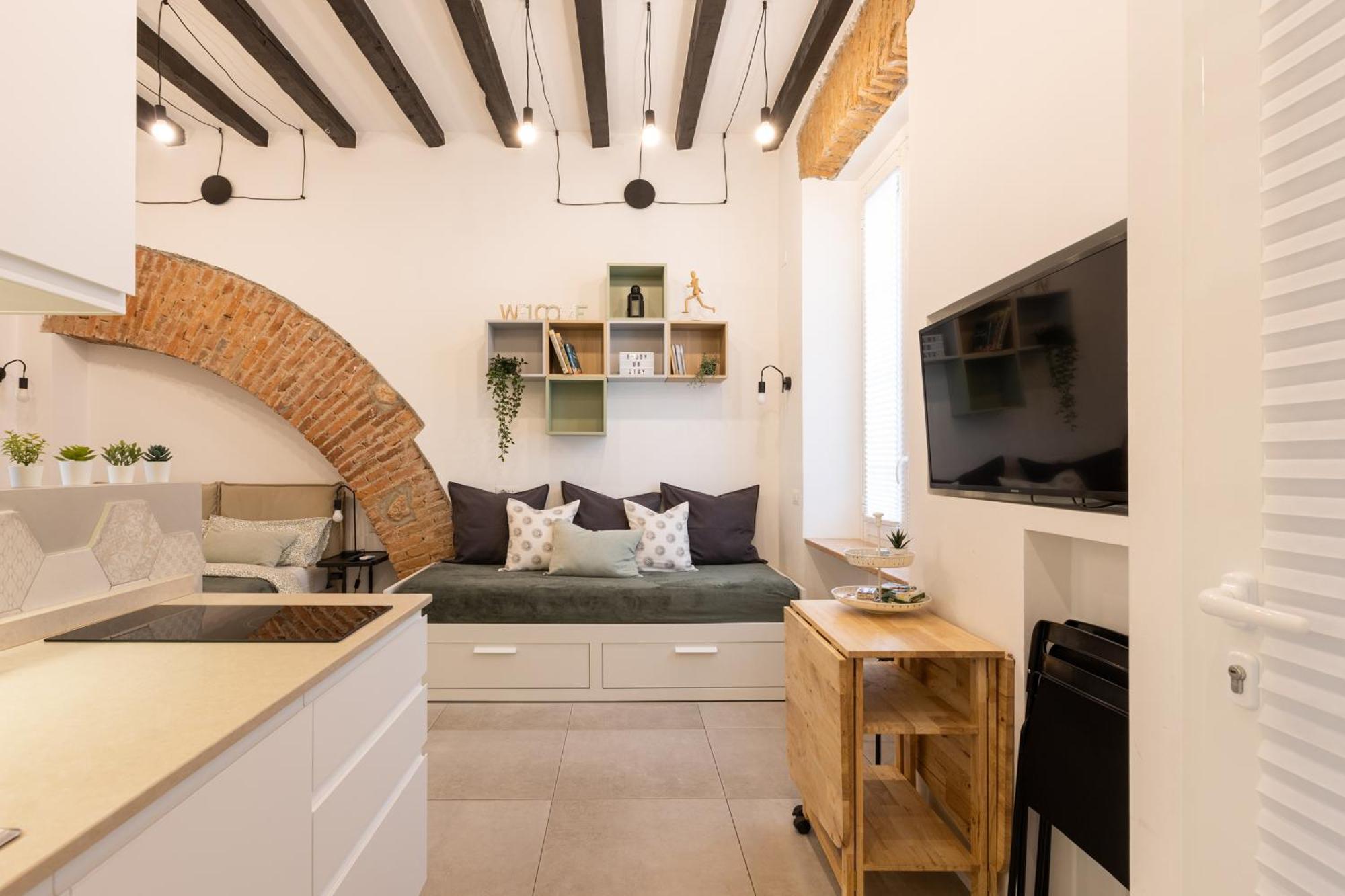 Bricks & Beams In The Key Area Of Apartamento *