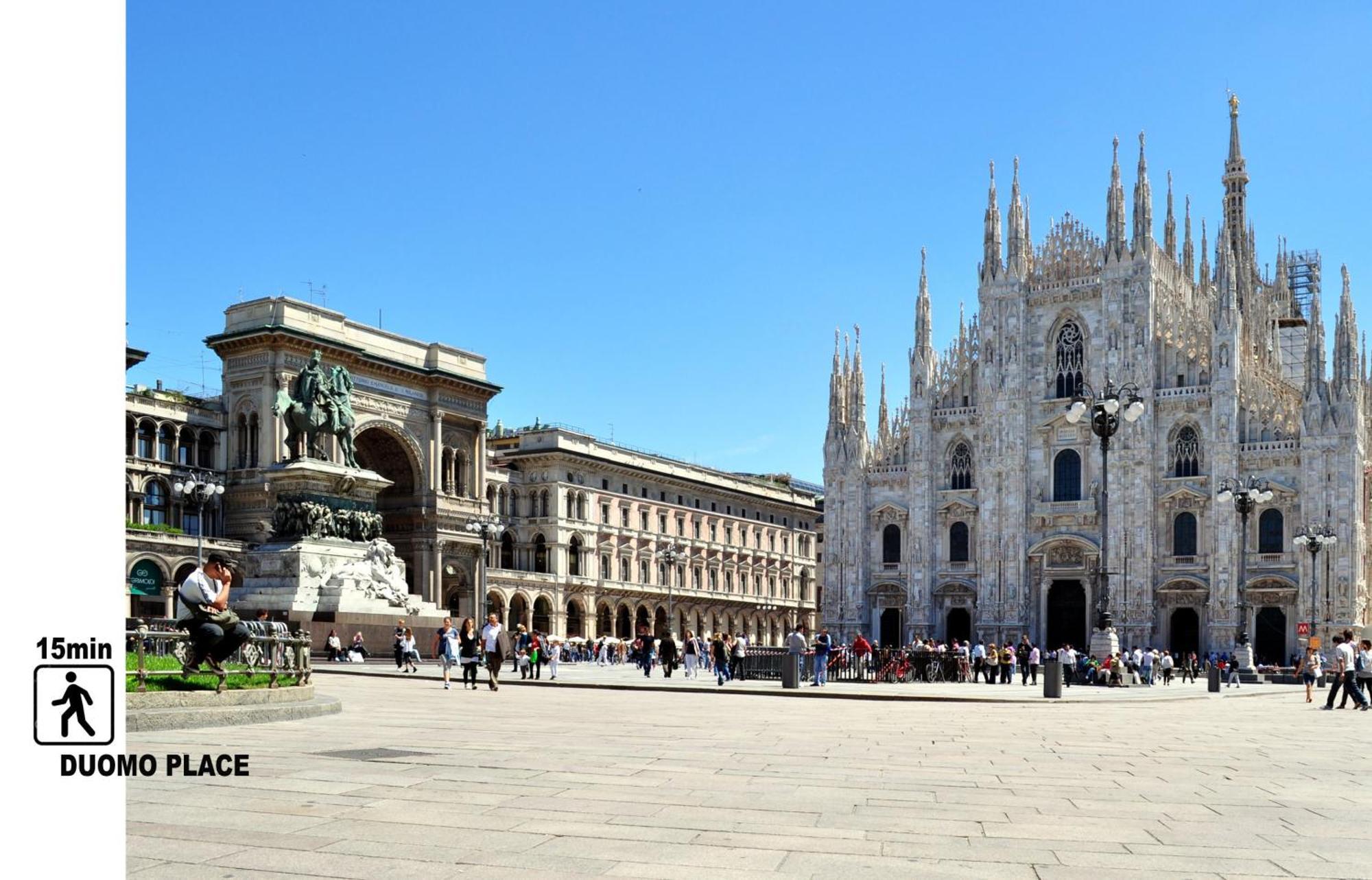 Holiday home Duomo Penthouse Milan, Terrace, Park, 8 Bed