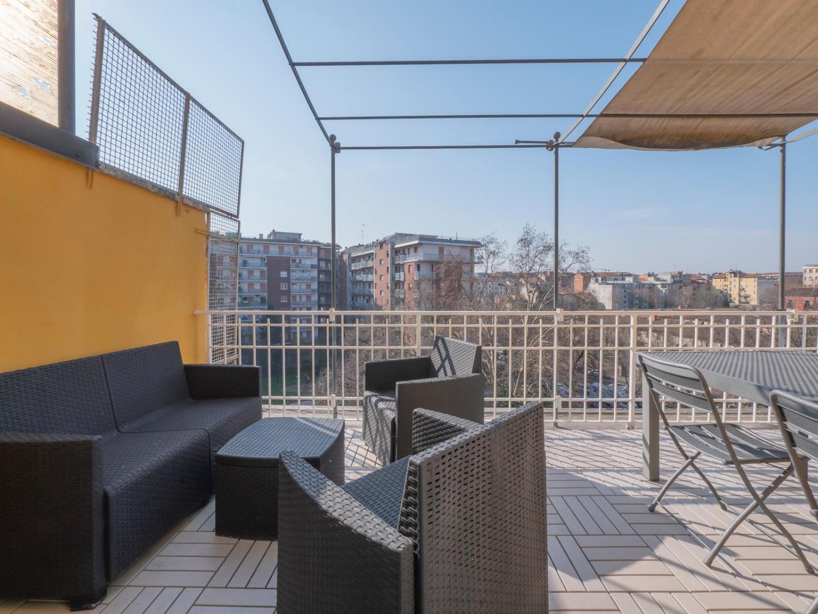 De Angeli San Siro Penthouse With Terraces Milan