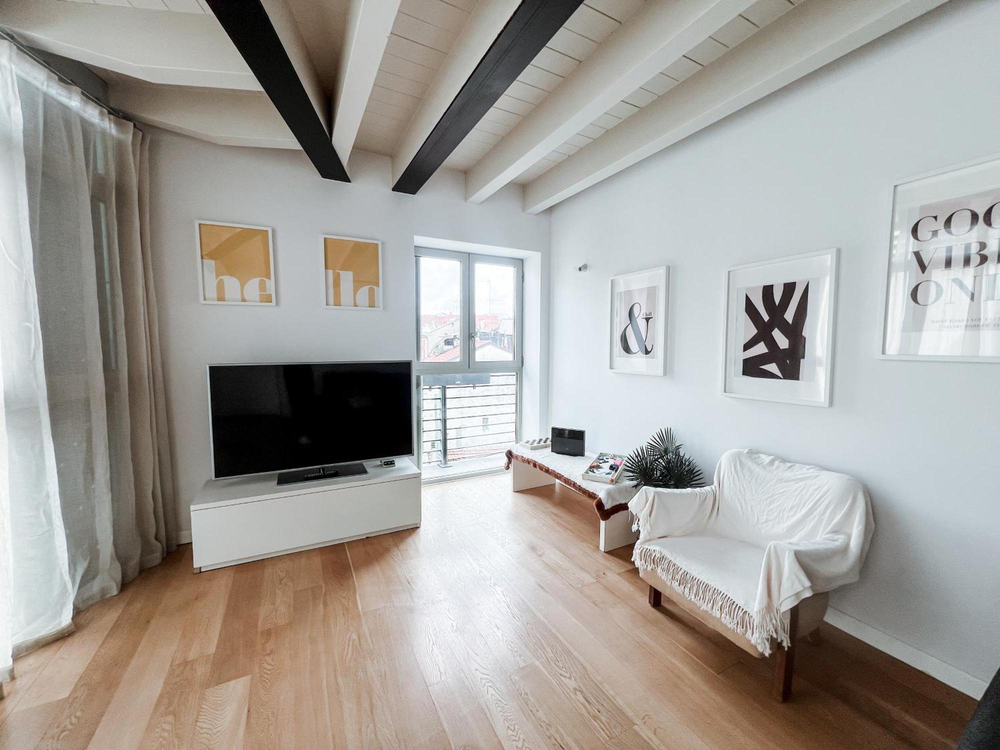 Apartment Garden Penthouse - Large & Trendy Flat, Milan