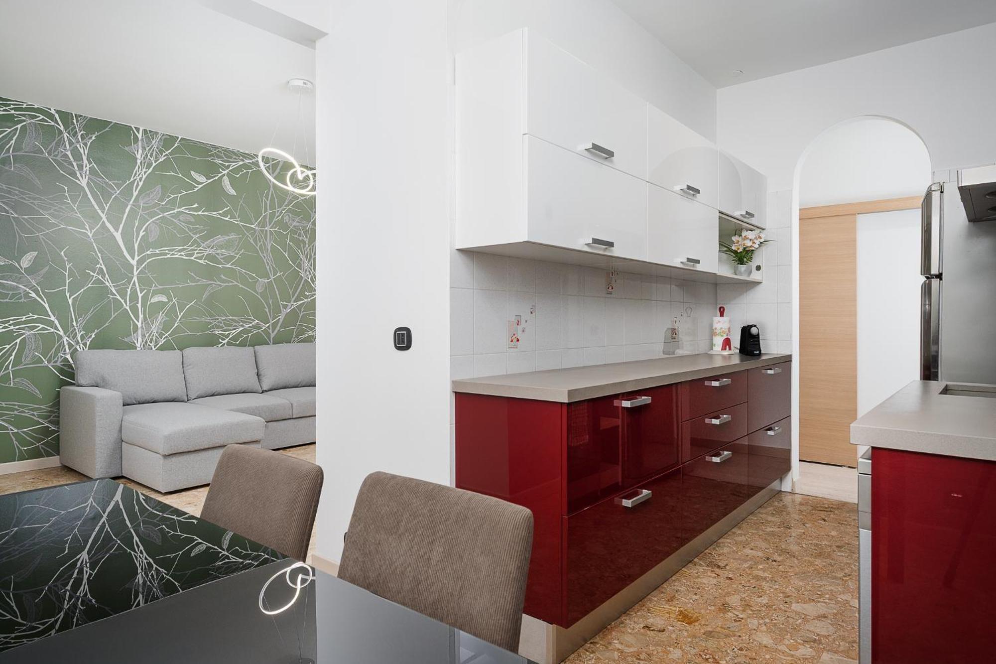 New - M1 S Leonardo 60m - San Siro - 6 Guests Apartment