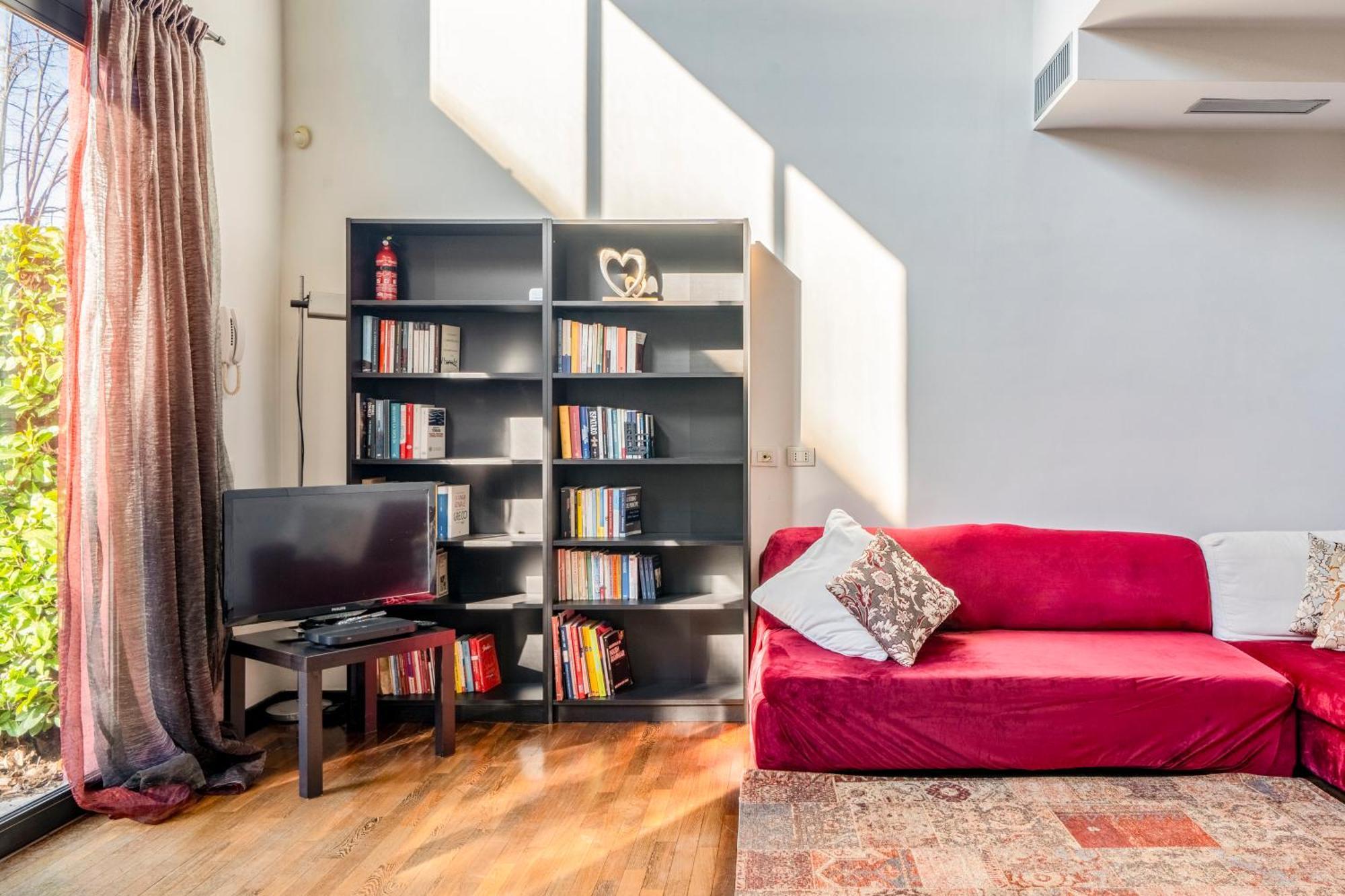 Red Lofty Milano- Loft Moderno Comodo Per Ippodromo, San Siro, Rho Fiera-Mico E Politecnico, Parking