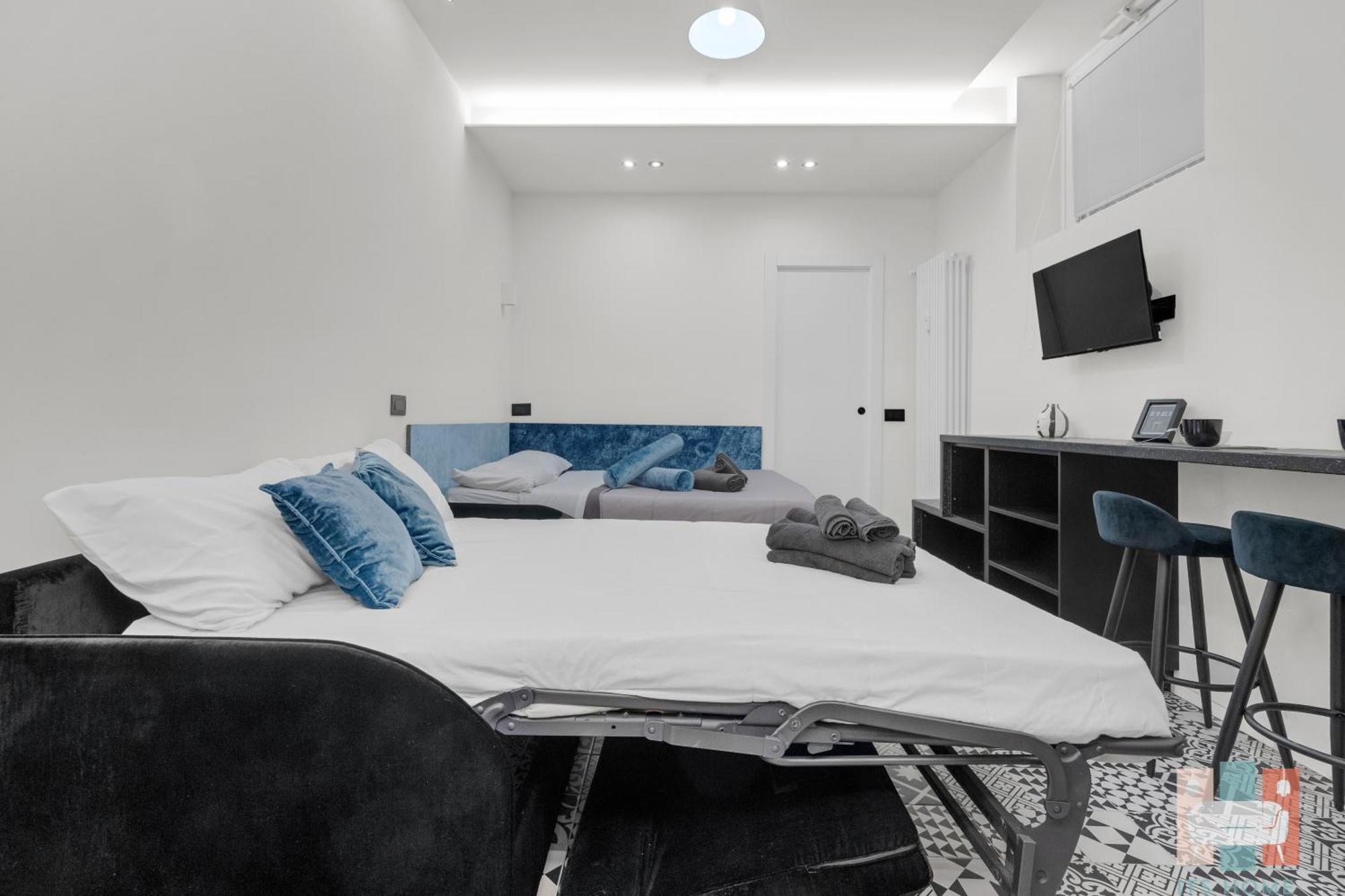 Pab60 -crescenzago-luxury Blue House Apartment