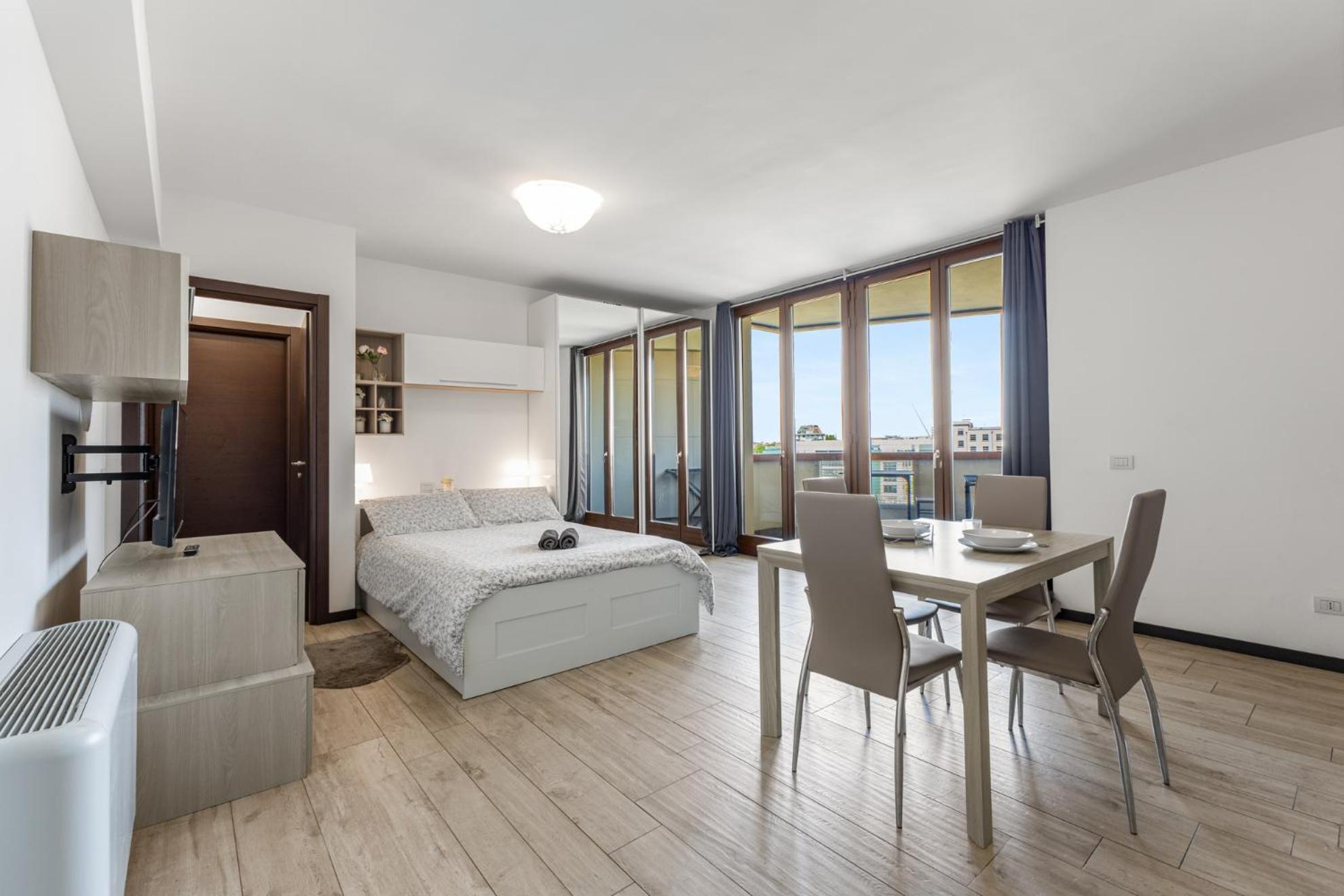 Monolocale Con Balcone Self Check In Milano Sempione Apartment
