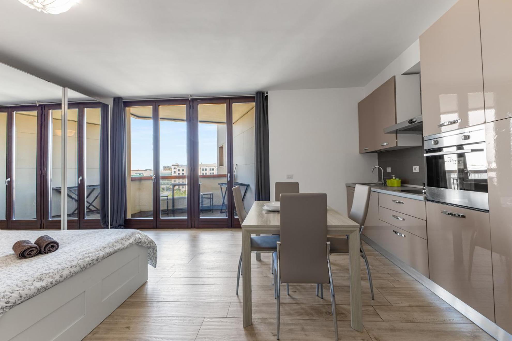 Monolocale Con Balcone Self Check In Milano Sempione Apartment Milan