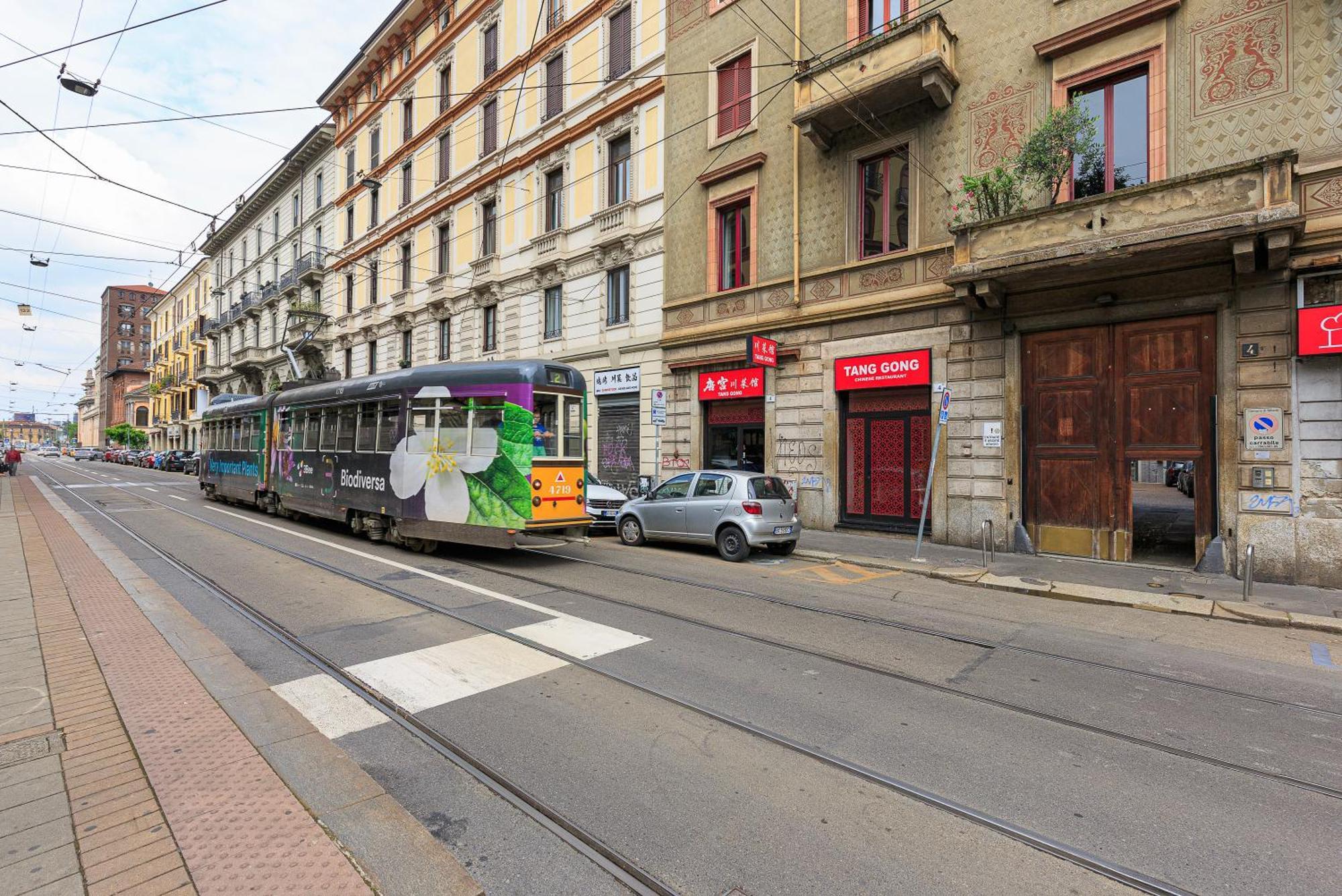 Luxury Terrace In The Center Of Garibaldi Train Station Brera Apartment