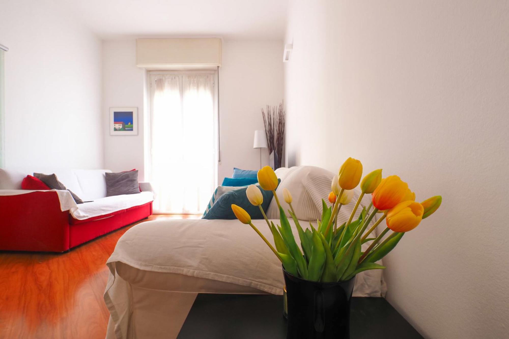 Sva18 - Fully Equipped Large Flat - S Ambrogio Apartment Milan