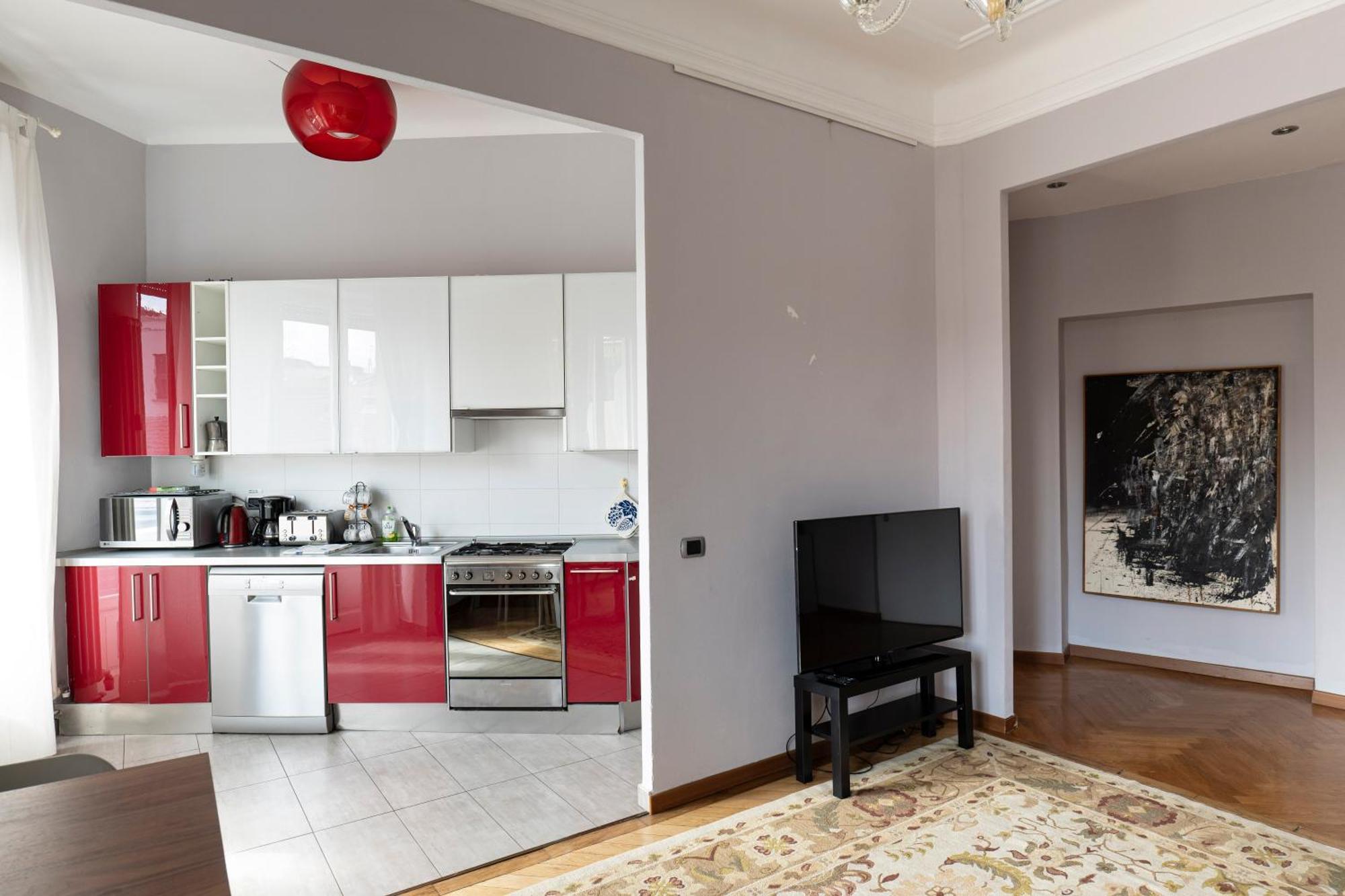 Apartamento Bright House Center On Subway Lines 1,2 &3 Milão