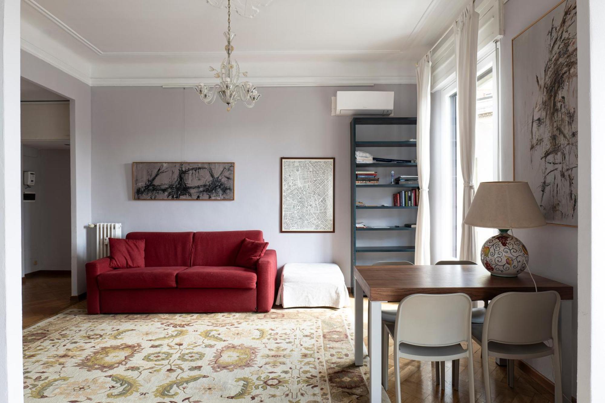 Bright House Center On Subway Lines 1,2 &3 Apartamento