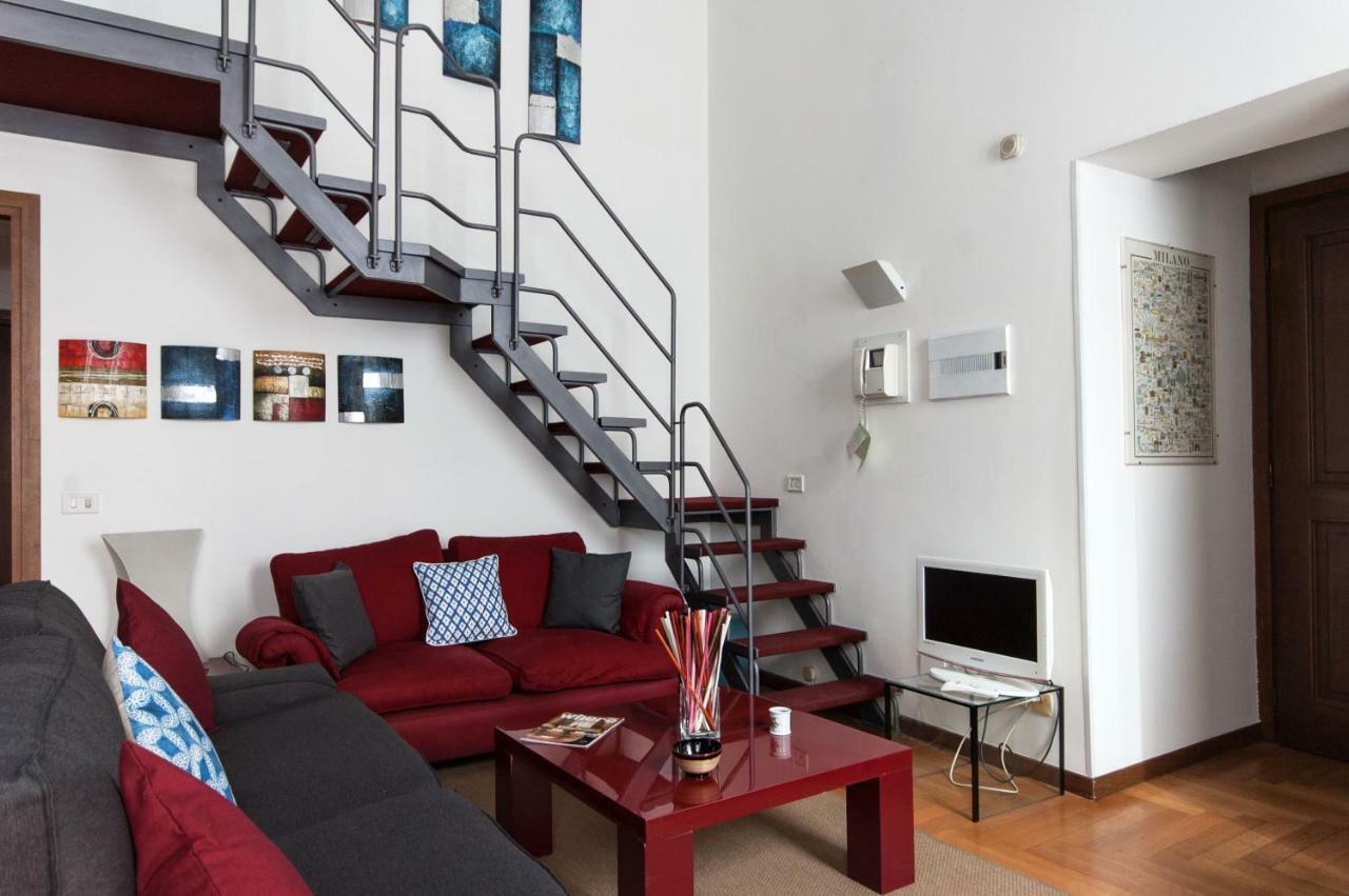Fancy Blue Duomo Duplex Apartment Milan