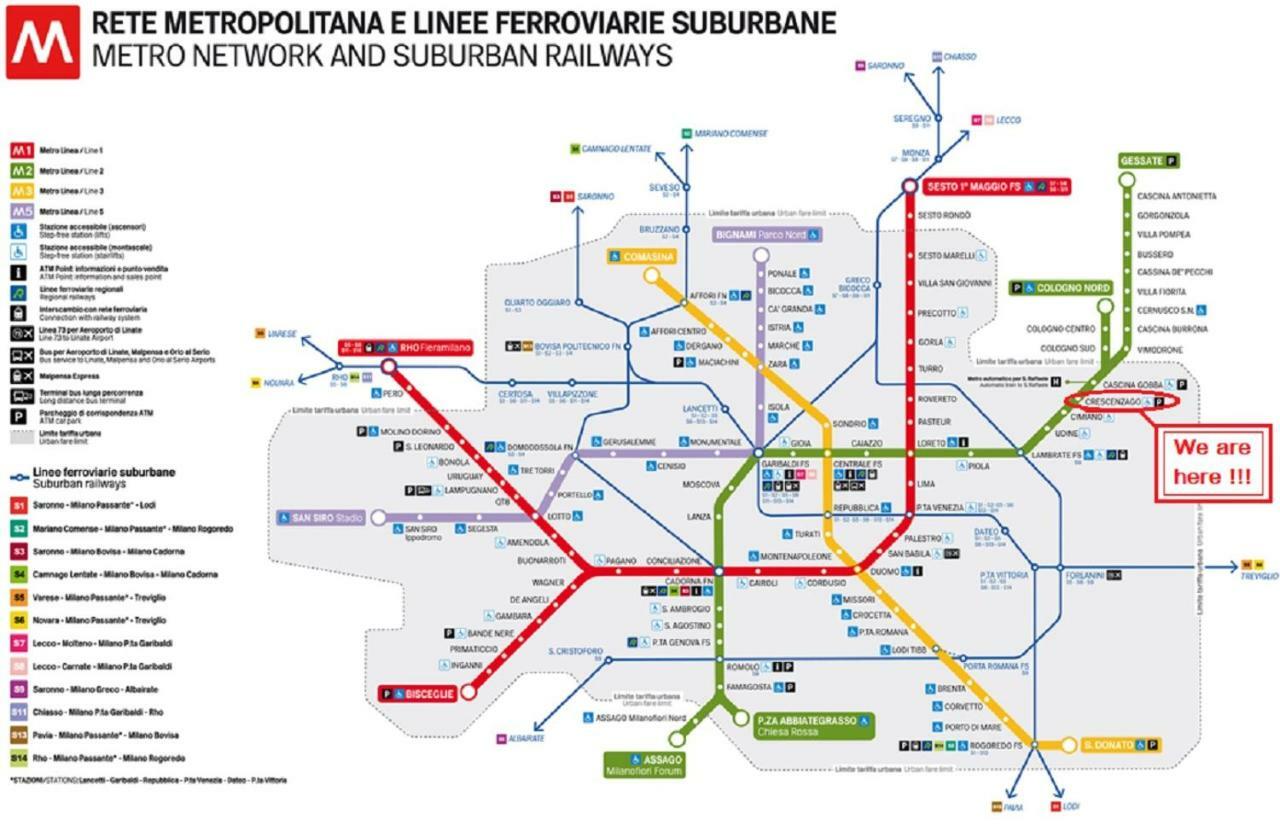 Palmanova Vicino Metropolitana Apartment Milan