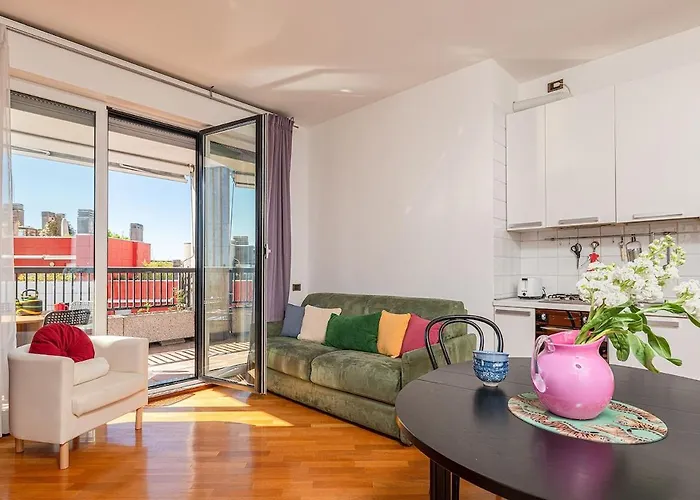 The Rainbow House With Terrace!