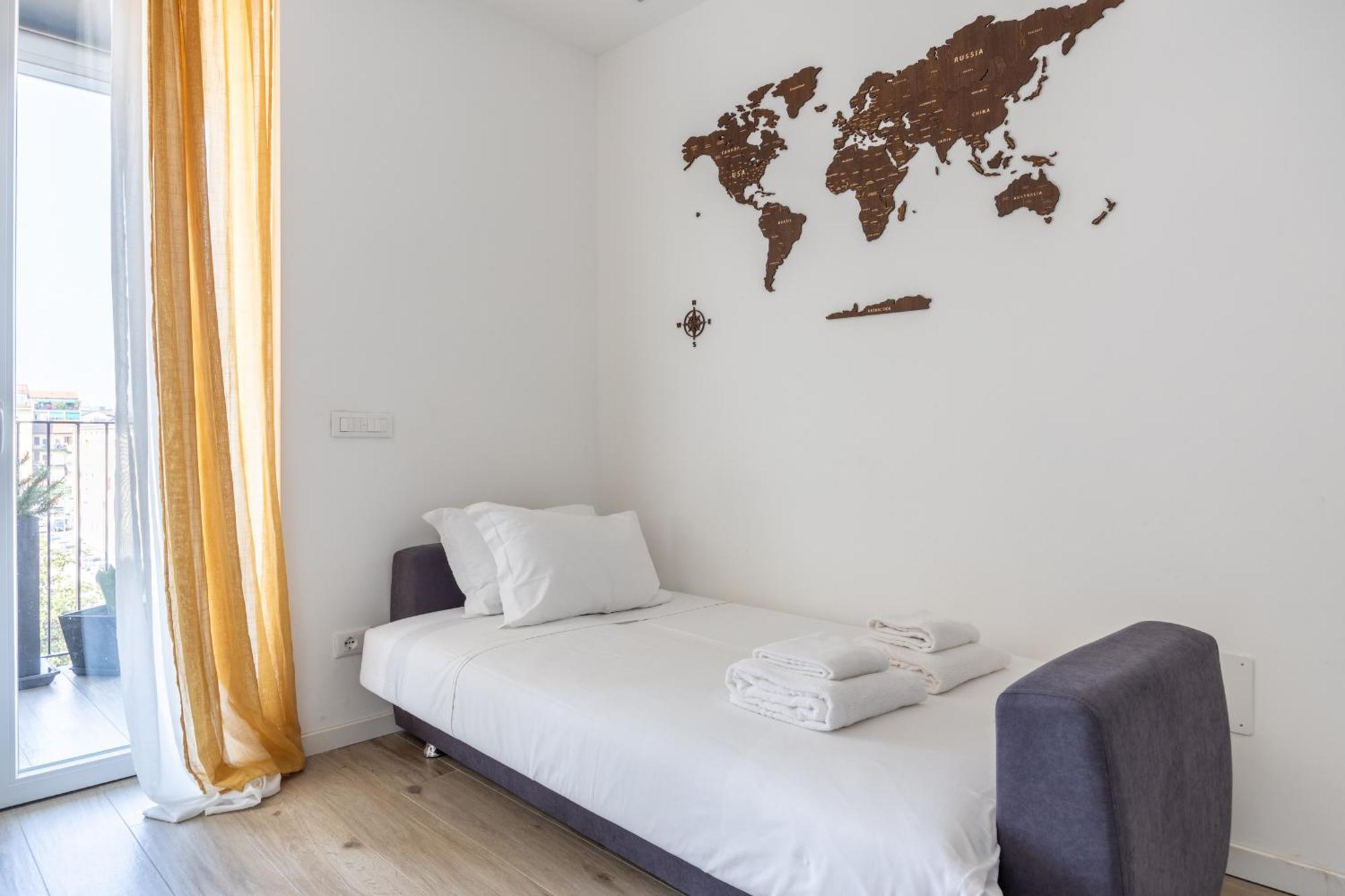 Free Private Parking - Metro Line 5 Min Cozy Apartamento Milão