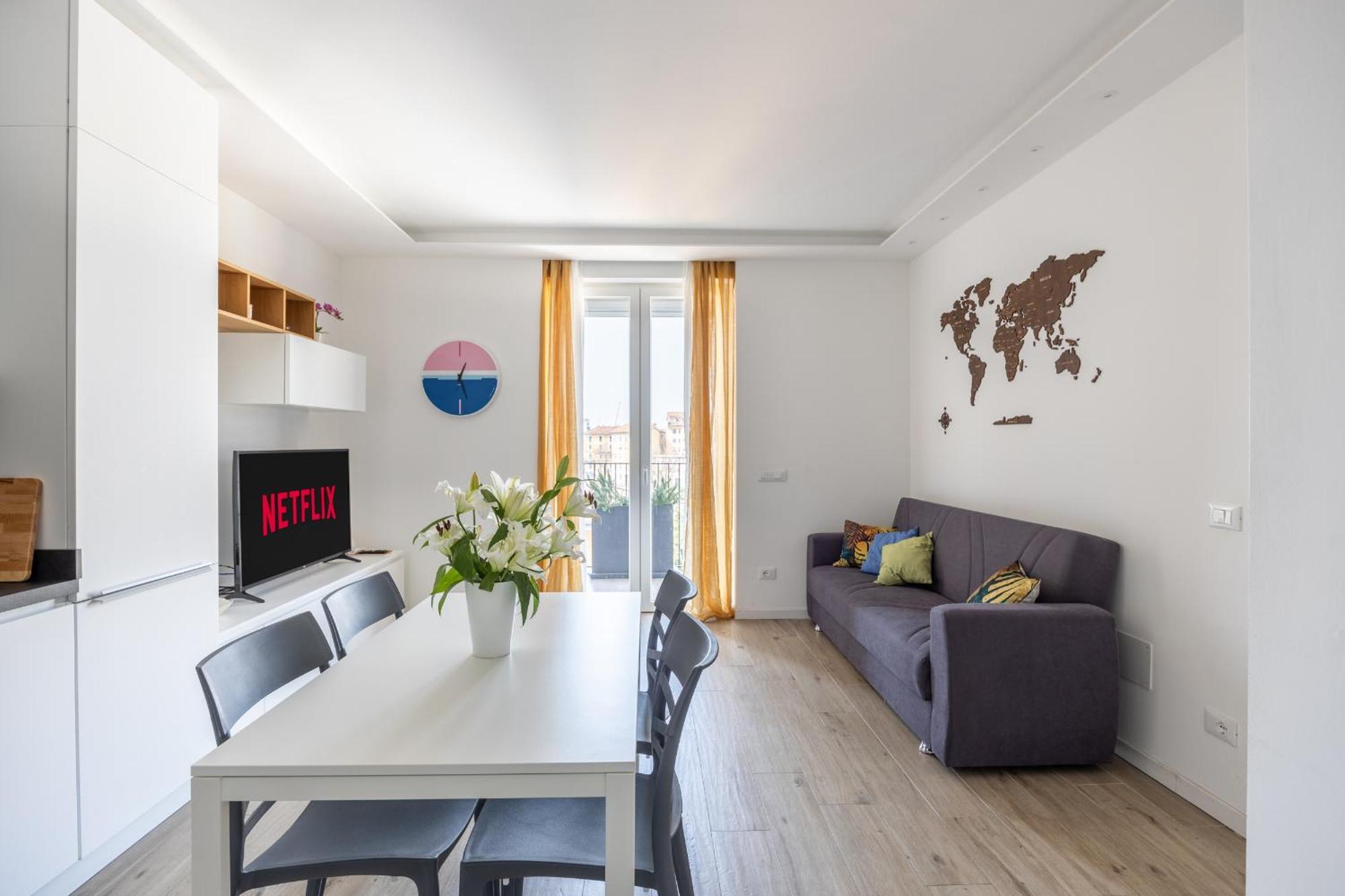 Free Private Parking - Metro Line 5 Min Cozy Apartamento *