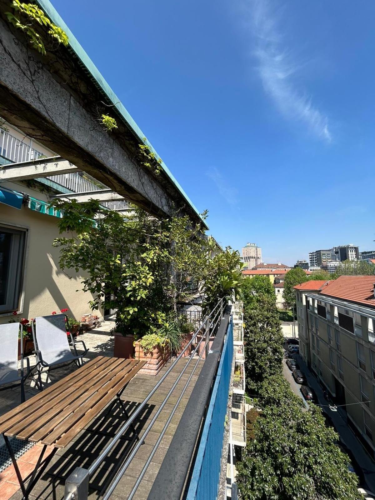 Terrazza Con Vista Appartamento Milano