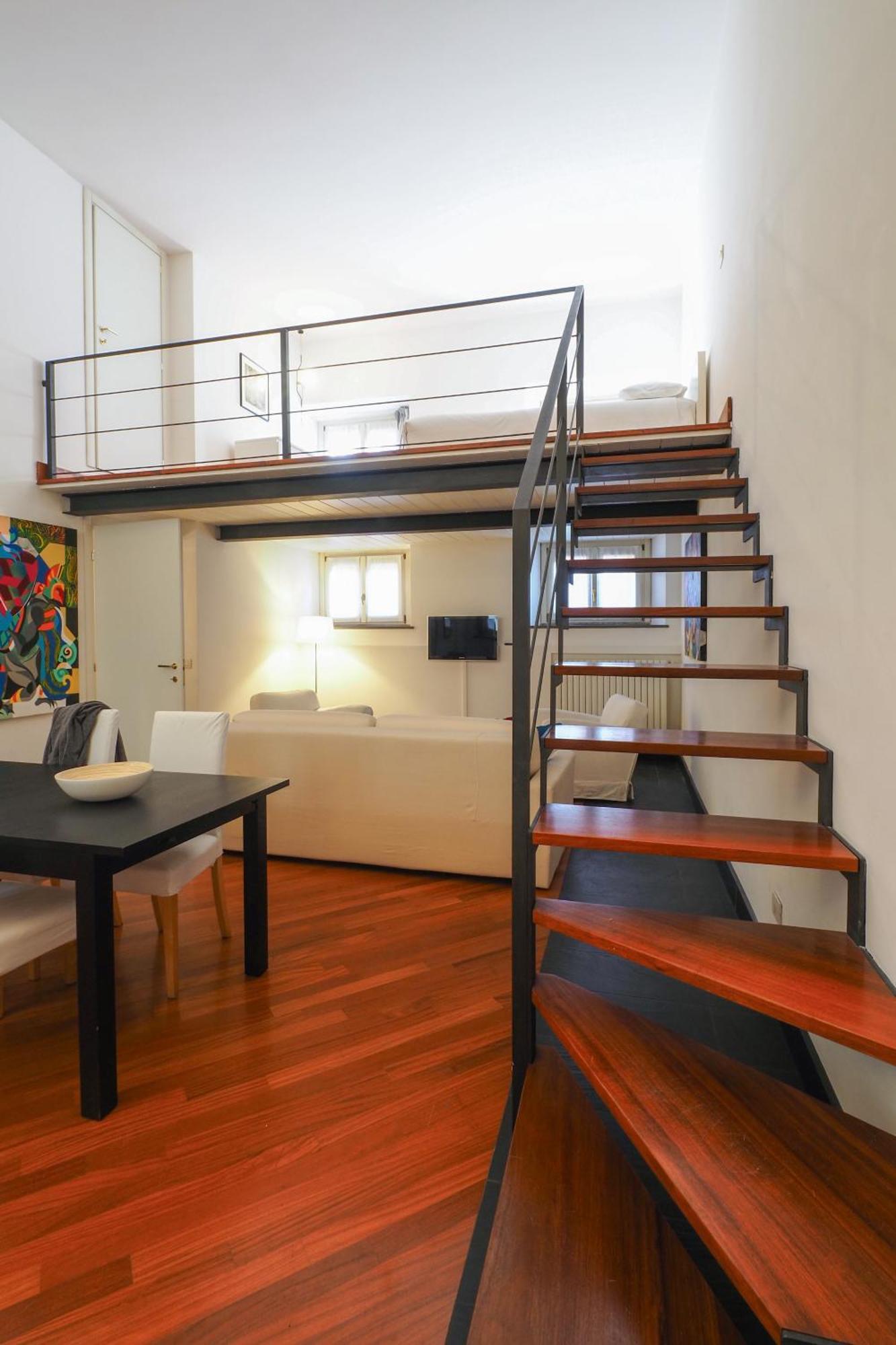 Apartamento Enchanting Loft Between History And Tranquility