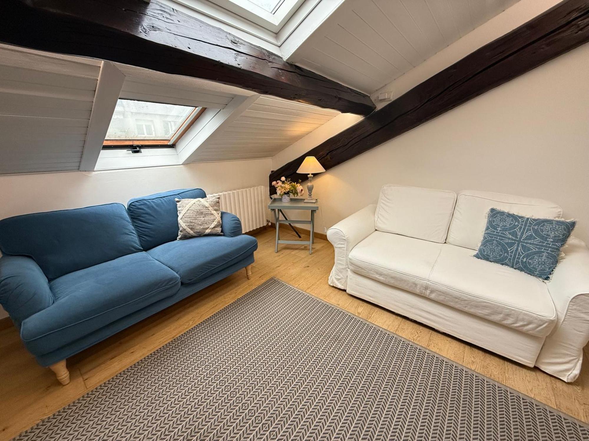 Shabby Chic Attic In Holiday home