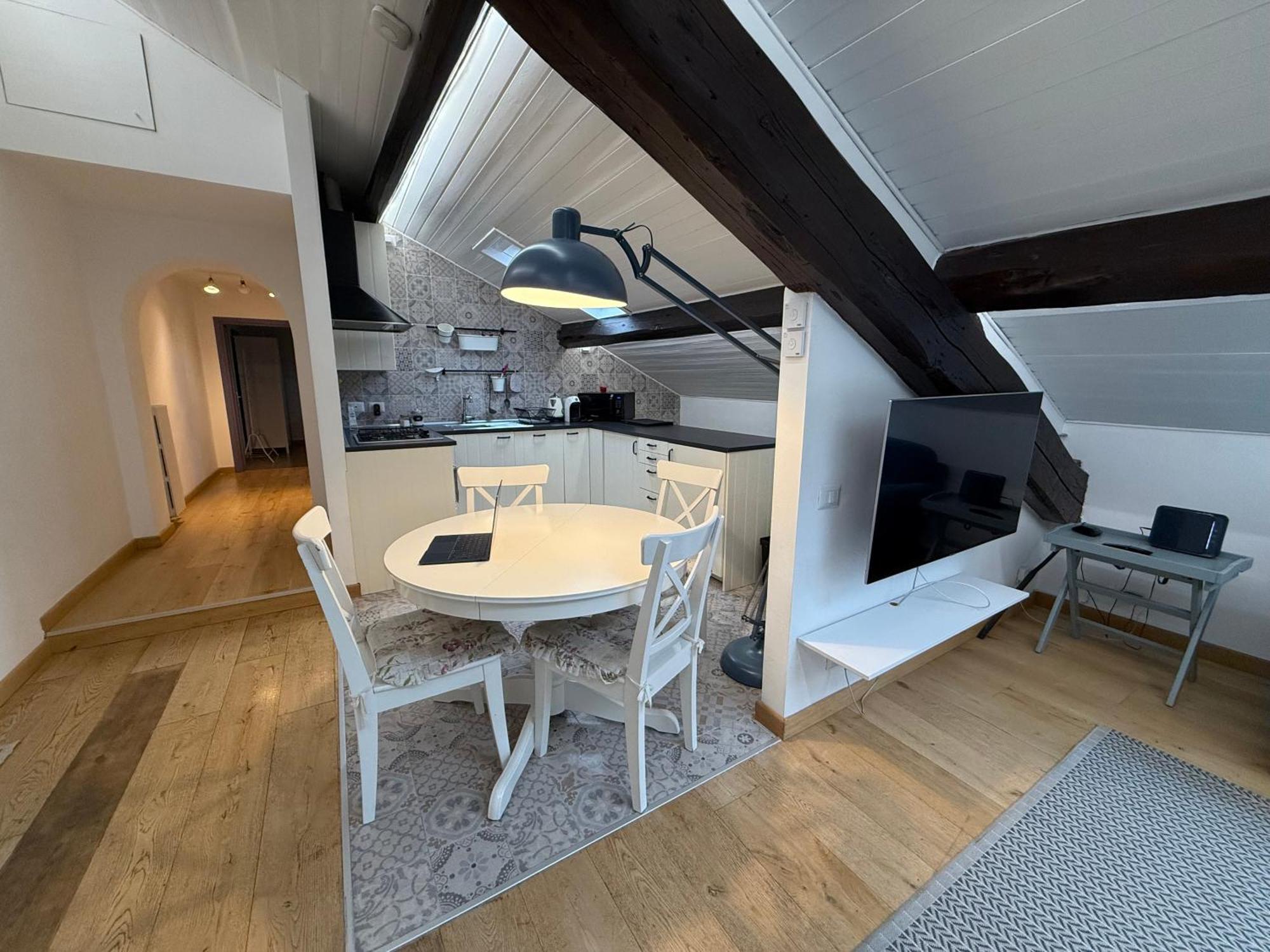 Shabby Chic Attic In Holiday home *
