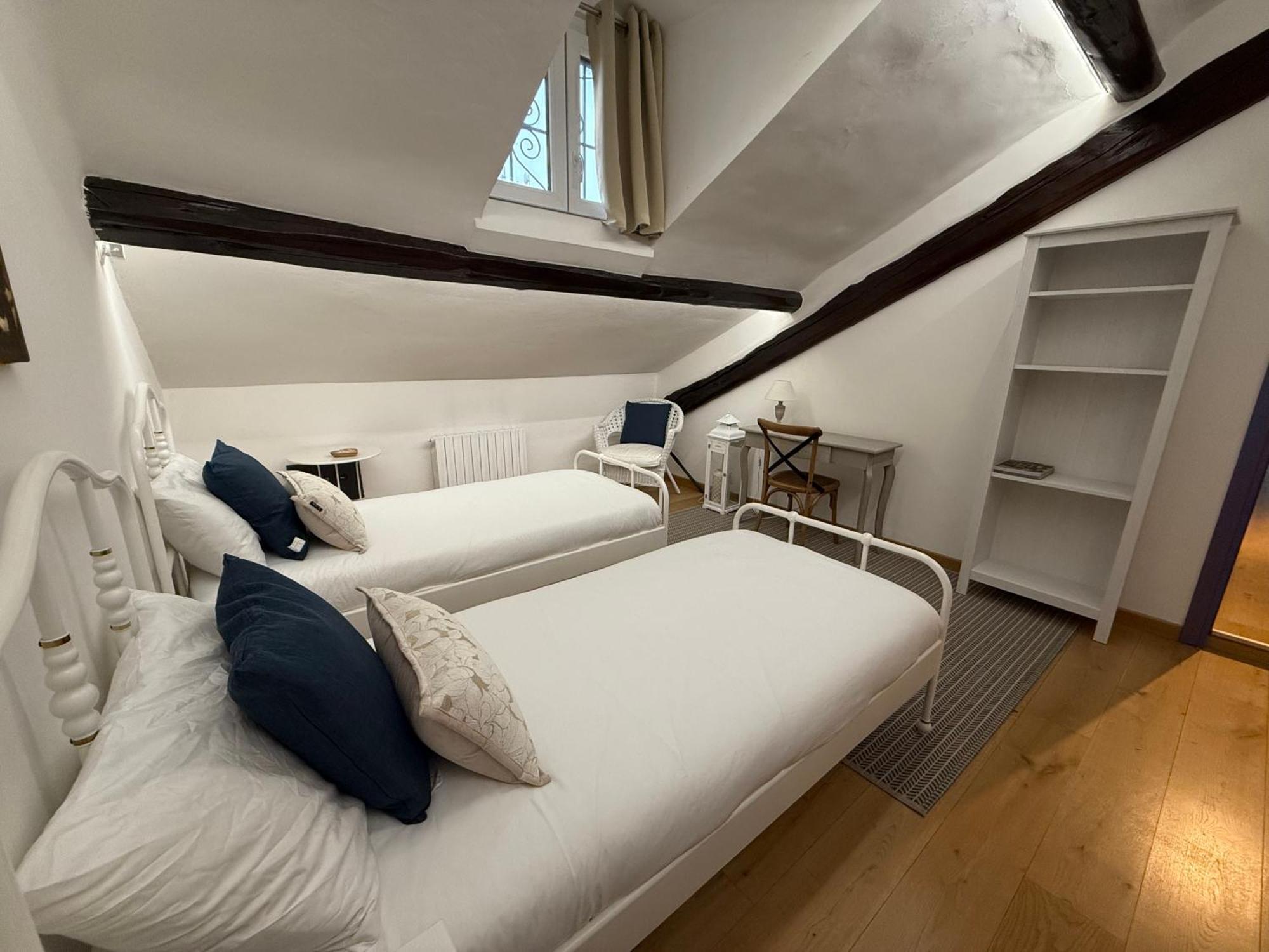 Shabby Chic Attic In Holiday home *