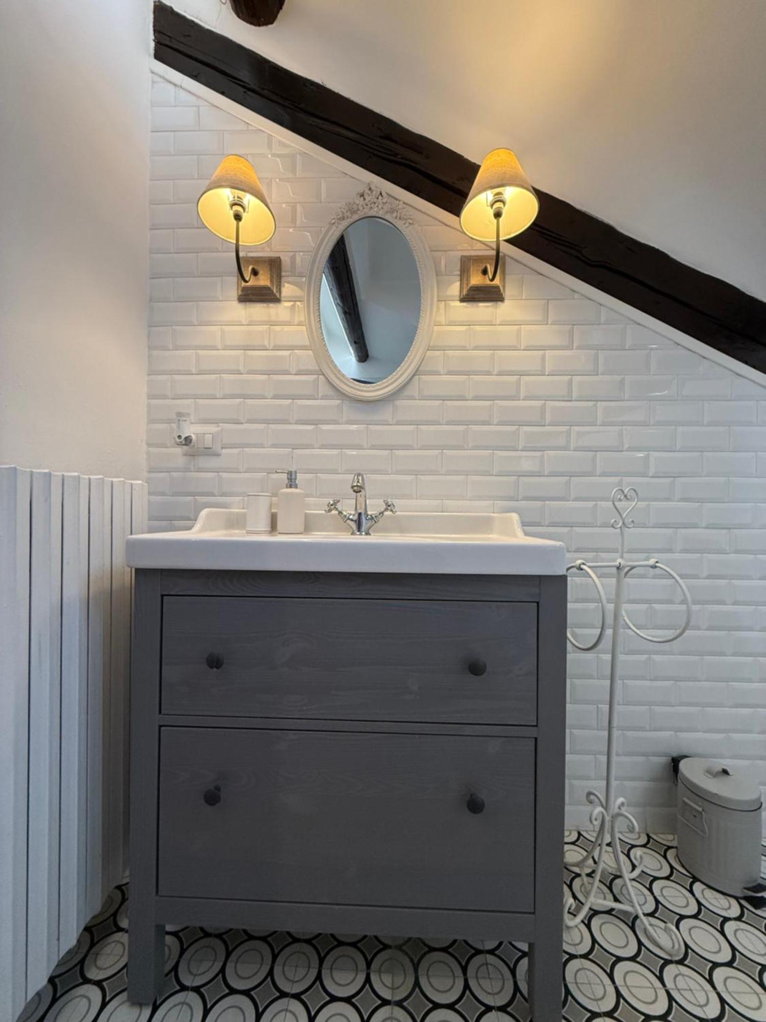 Shabby Chic Attic In Holiday home