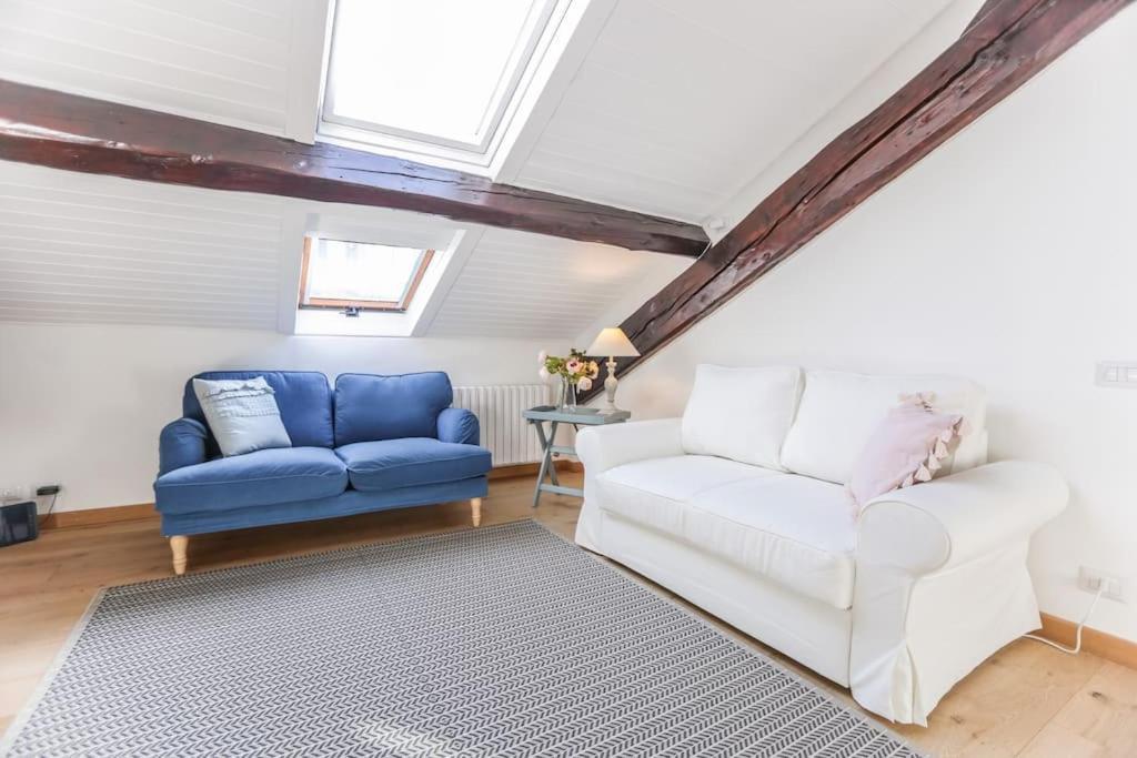 Shabby Chic Attic In Holiday home