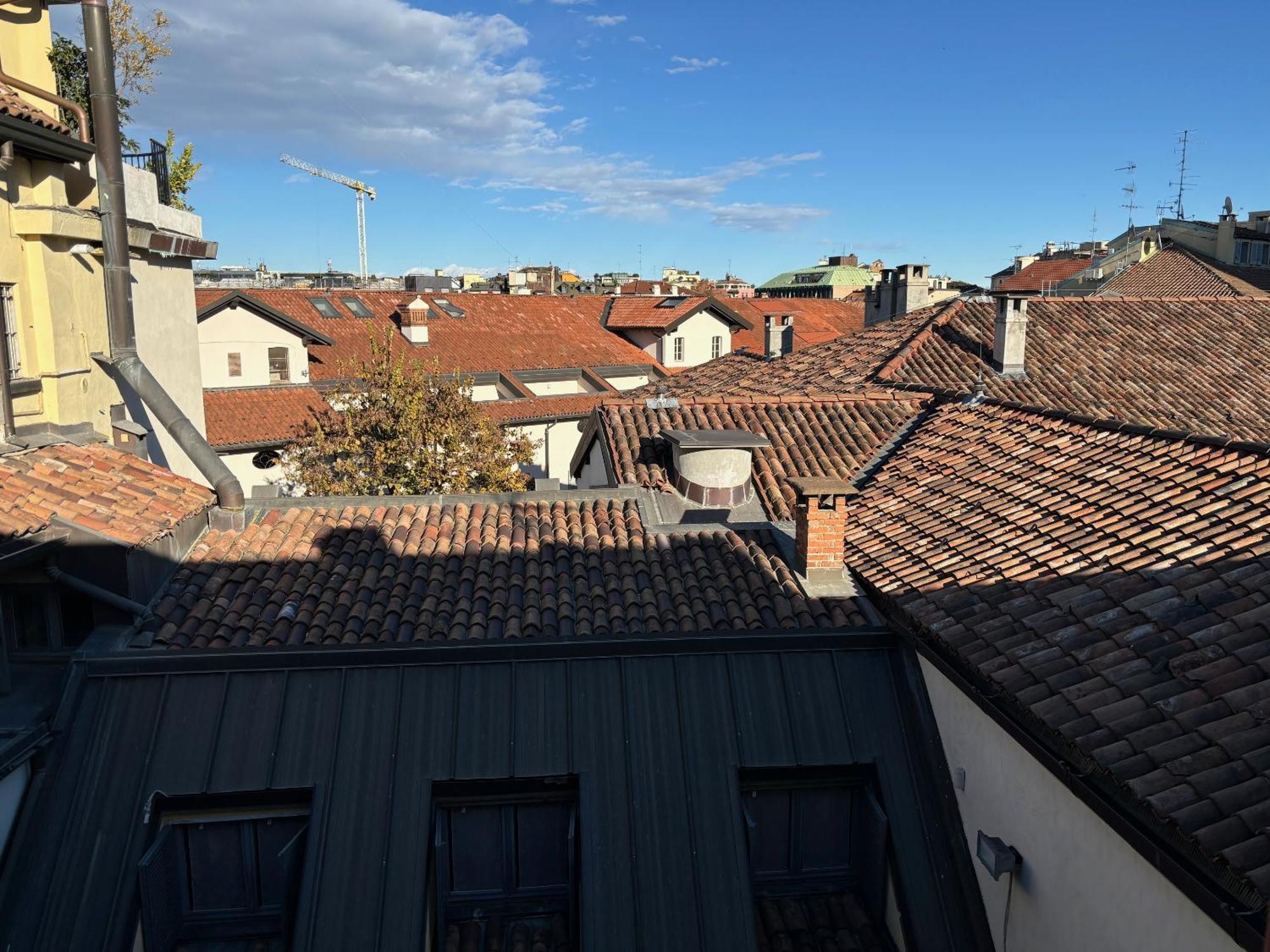 Penthouse In Fashion District Of Milan, Close To Montenapoleone, Duomo, Scala Milan