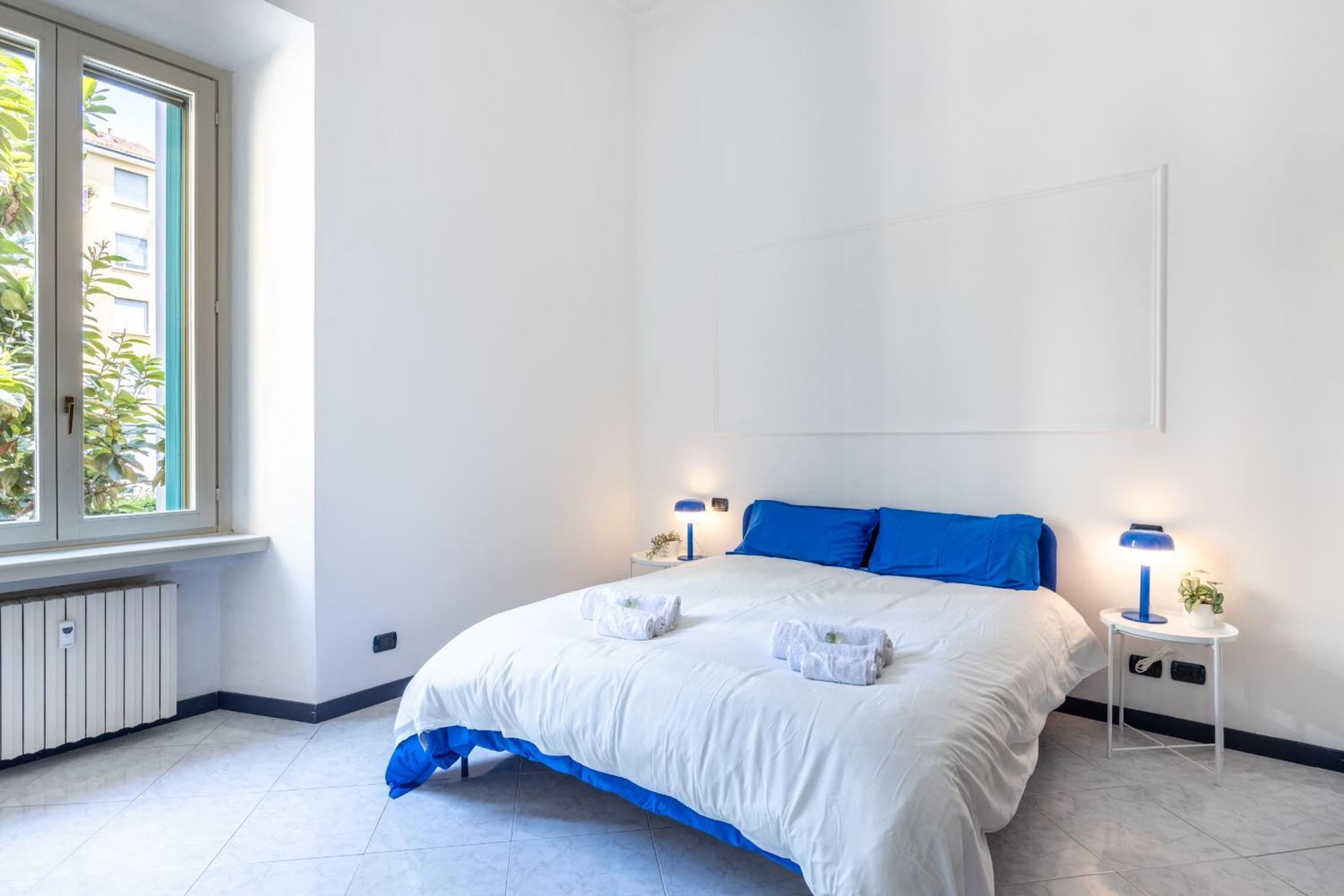 Apartment Blue Loft In The Heart Of Milan, Next To Metro Station