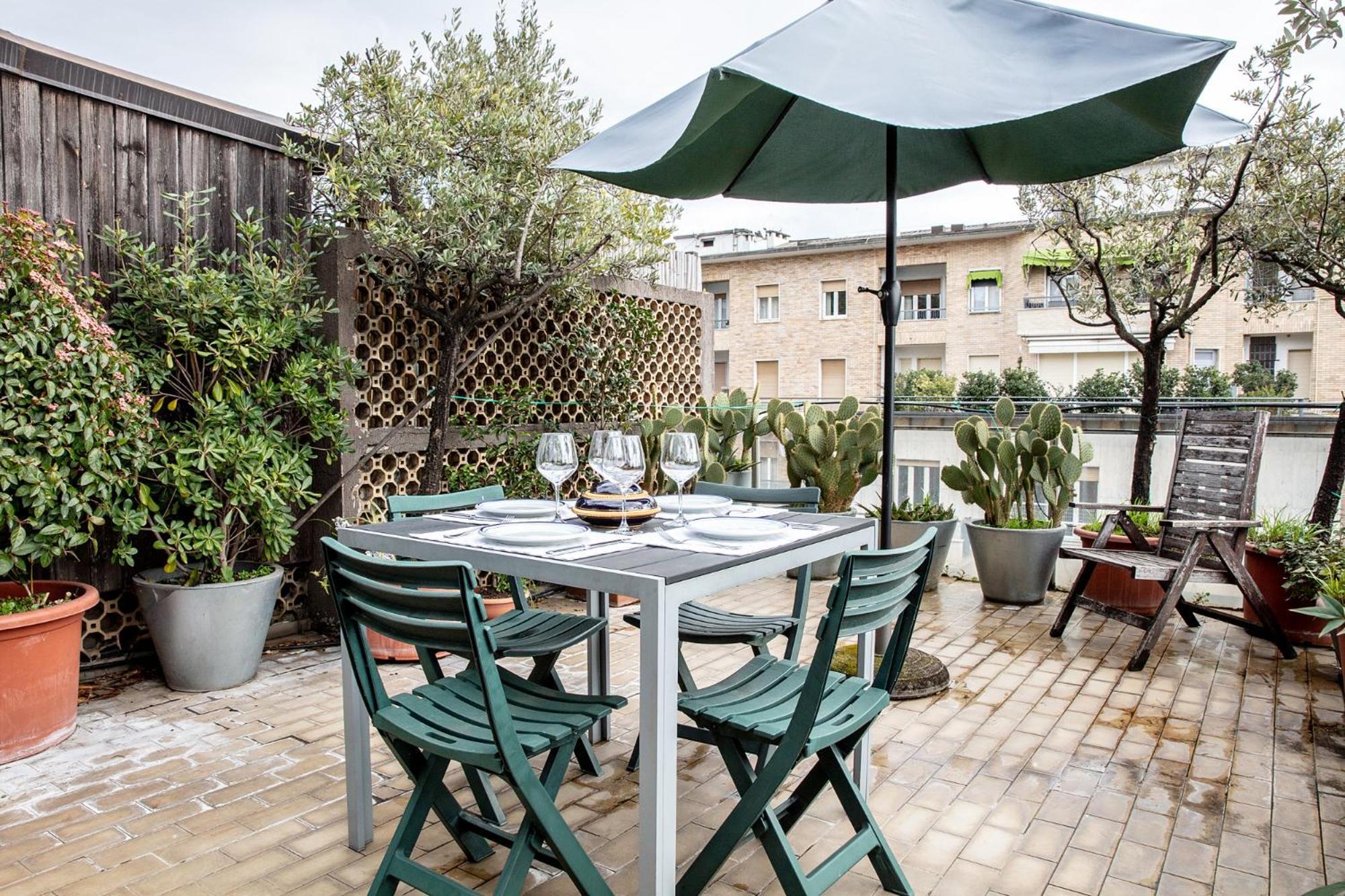 Dehomes - Porta Nuova Luxury, Terrace View Duomo Apartment