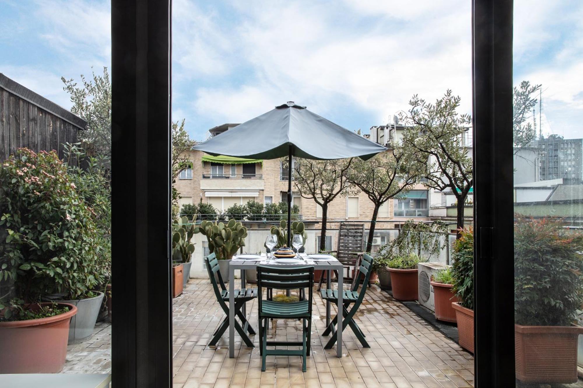 Dehomes - Porta Nuova Luxury, Terrace View Duomo * Milan