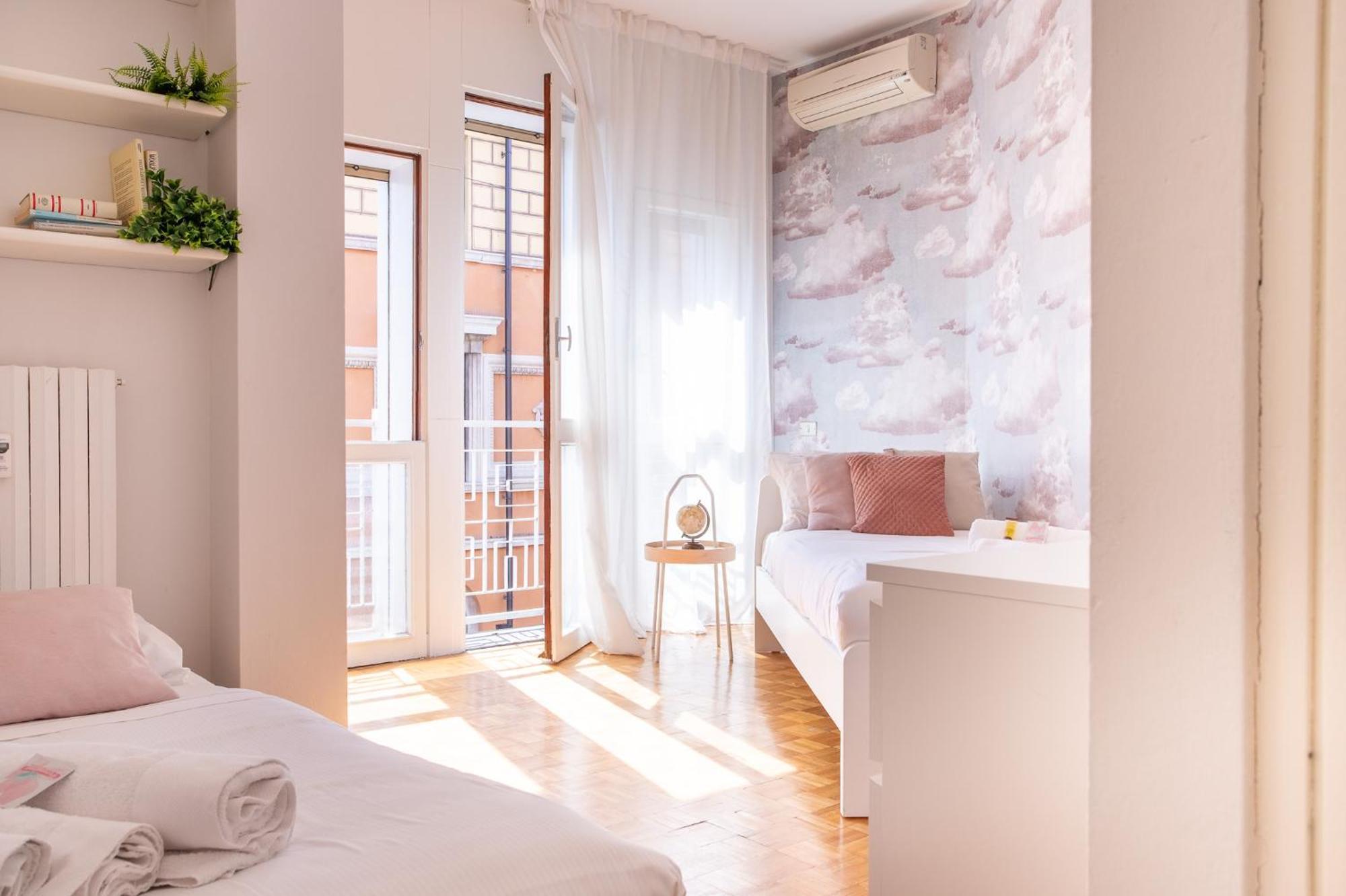 Ampio Ed Elegante - 2 E 2 Bagni Apartment *