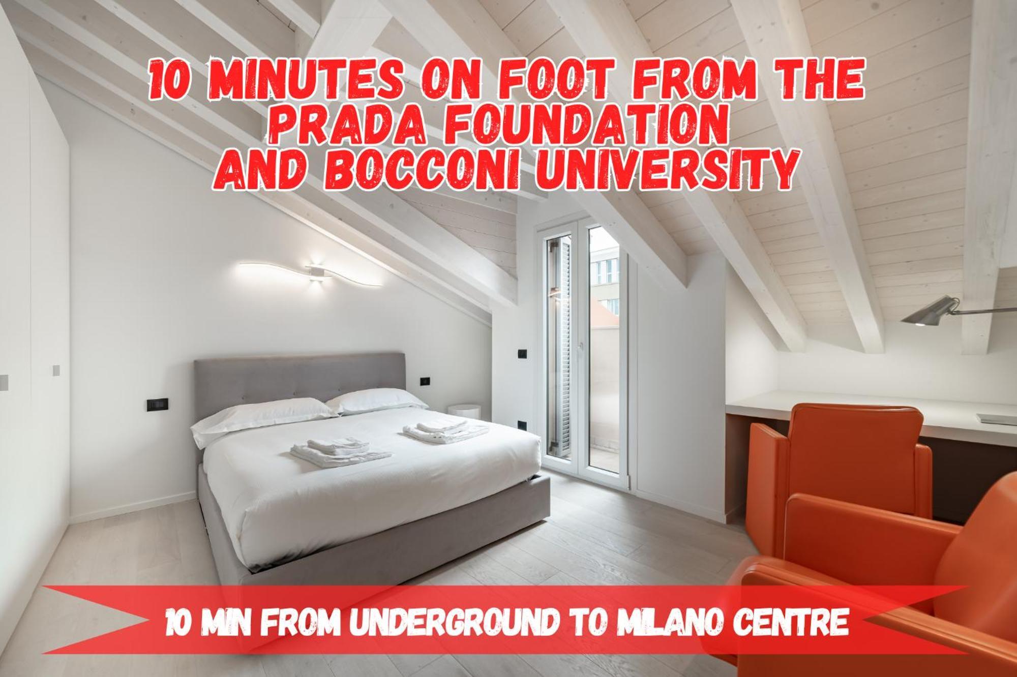 10 Min Walk From Prada, Bocconi And Metro Apartment