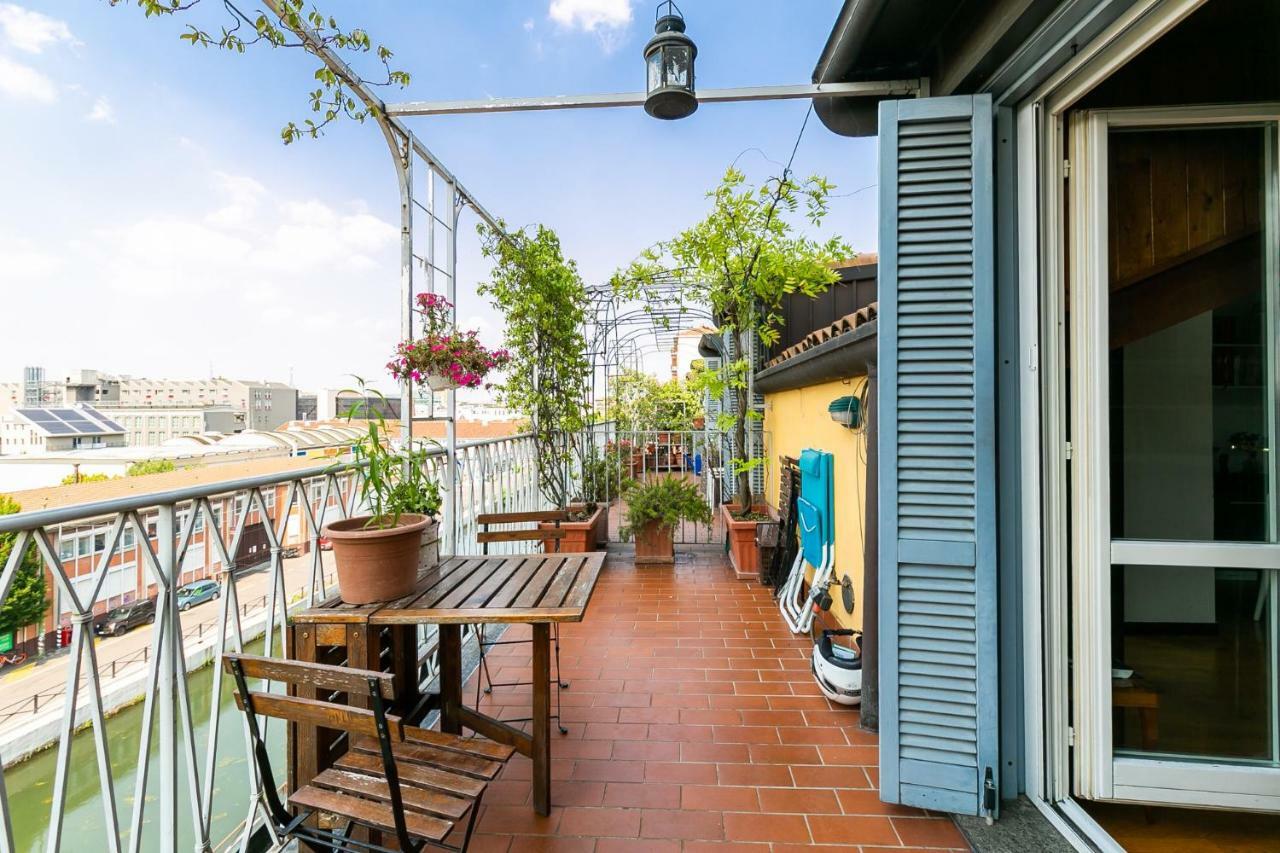Appartamento Mansarda Sui Navigli Con Terrazza
