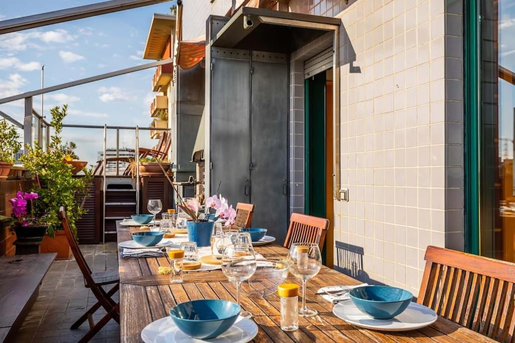 Luxury Penthouse - Sauna, Garage, Office, Terrace Apartment Milan