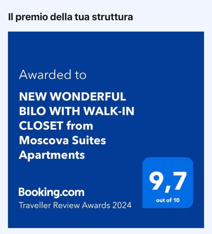 New Wonderful Bilo With Walk-in Closet From Moscova Apartment *