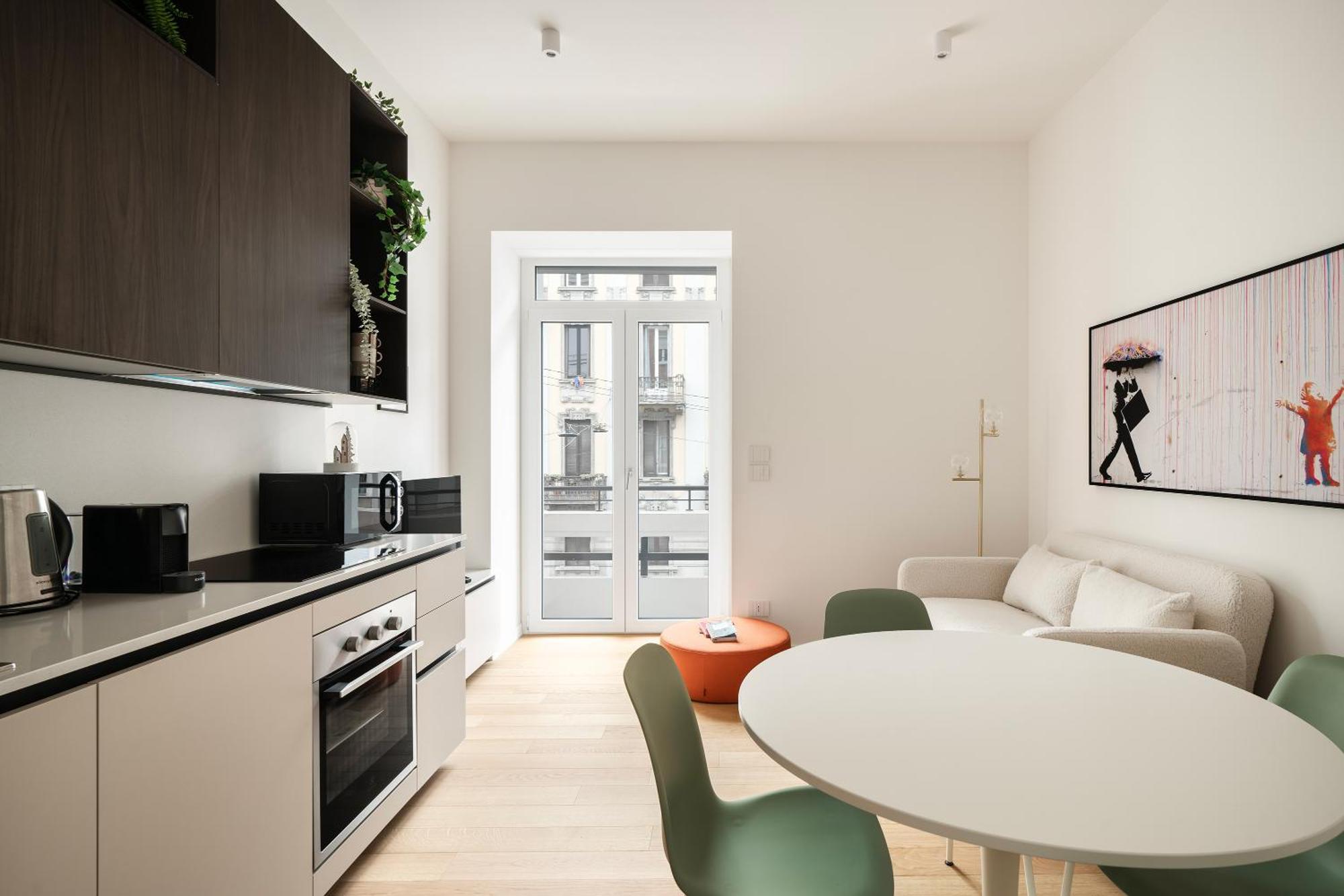 Apartment Santa Tecla Living Corti Di Bayres Milan