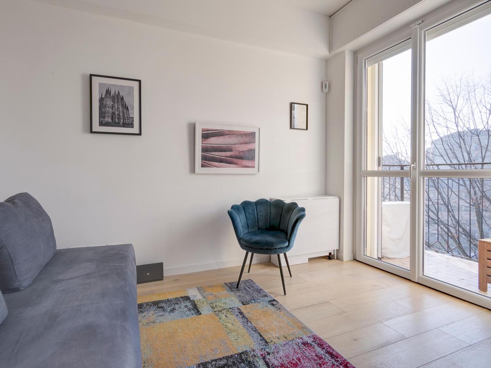 Apartment Loft Charme: Bilocale Con Balcone