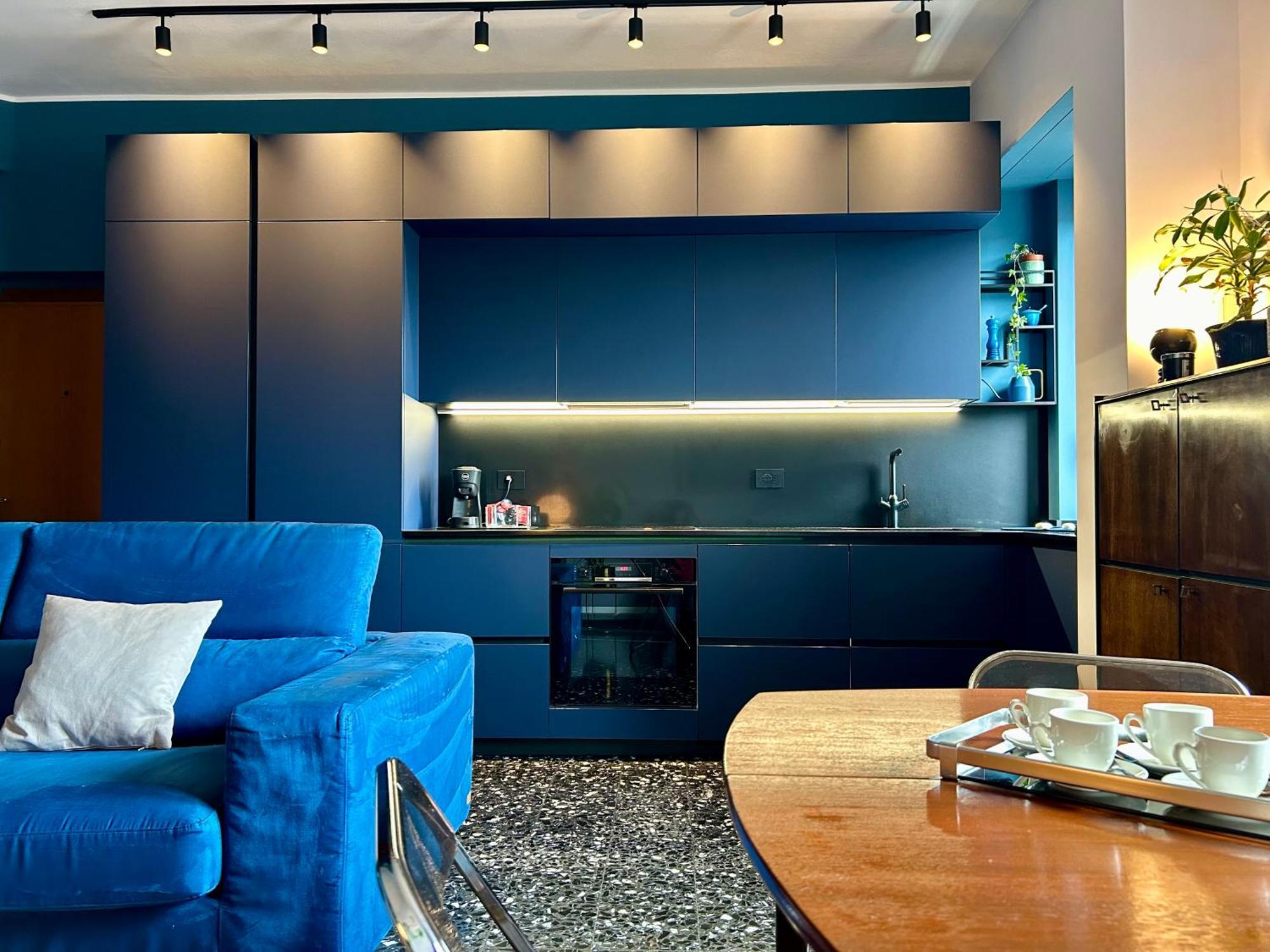Apartment Elegant Blue Portello - Near Mico And Fiera Milan