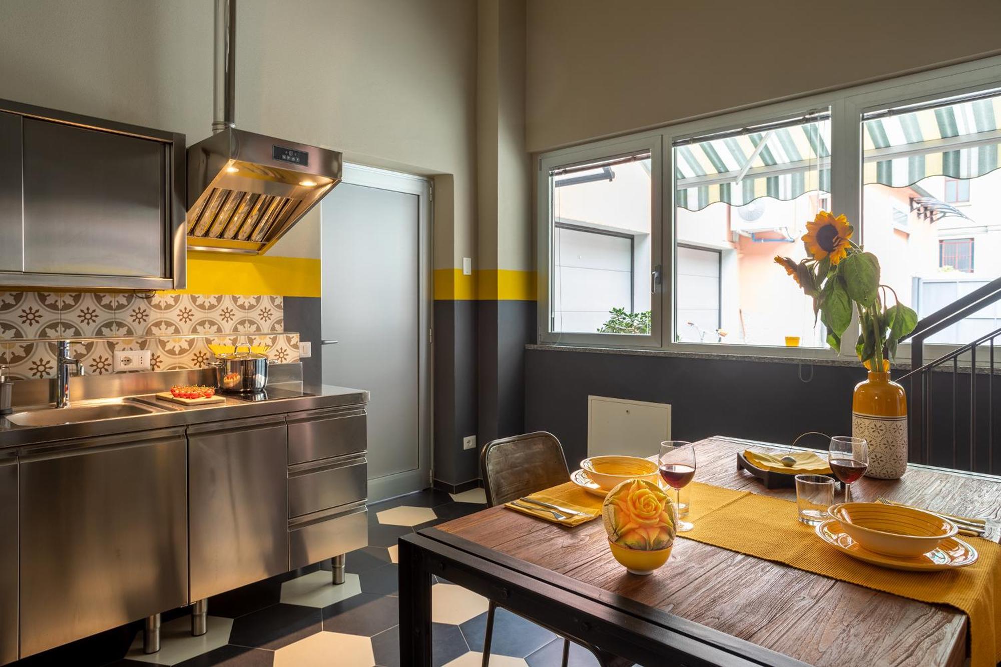 Apartment Duomo-porta Venezia Design Loft Giallo 2 Milan