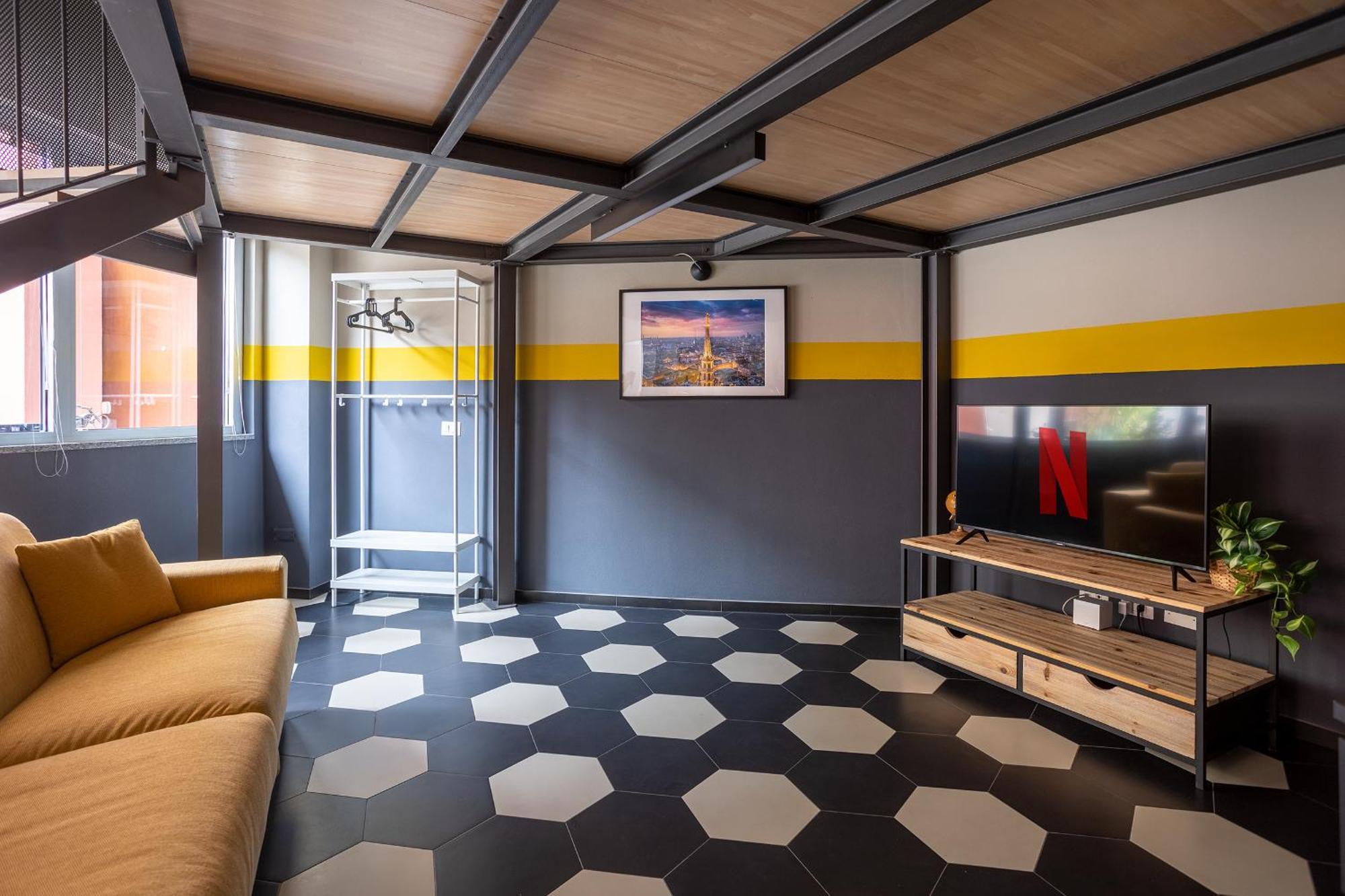 Apartment Duomo-porta Venezia Design Loft Giallo 2