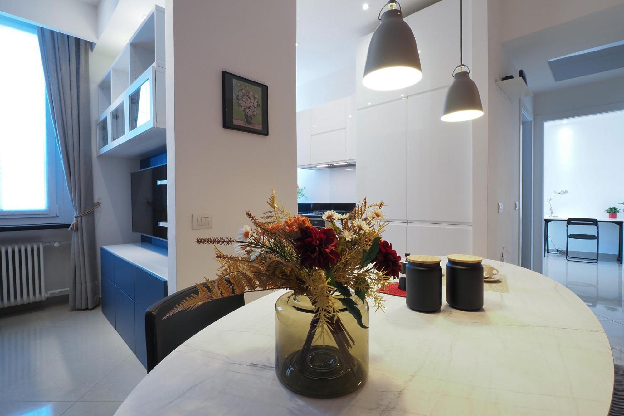 Apartment Forlanini Con Free Parking Linate Airport