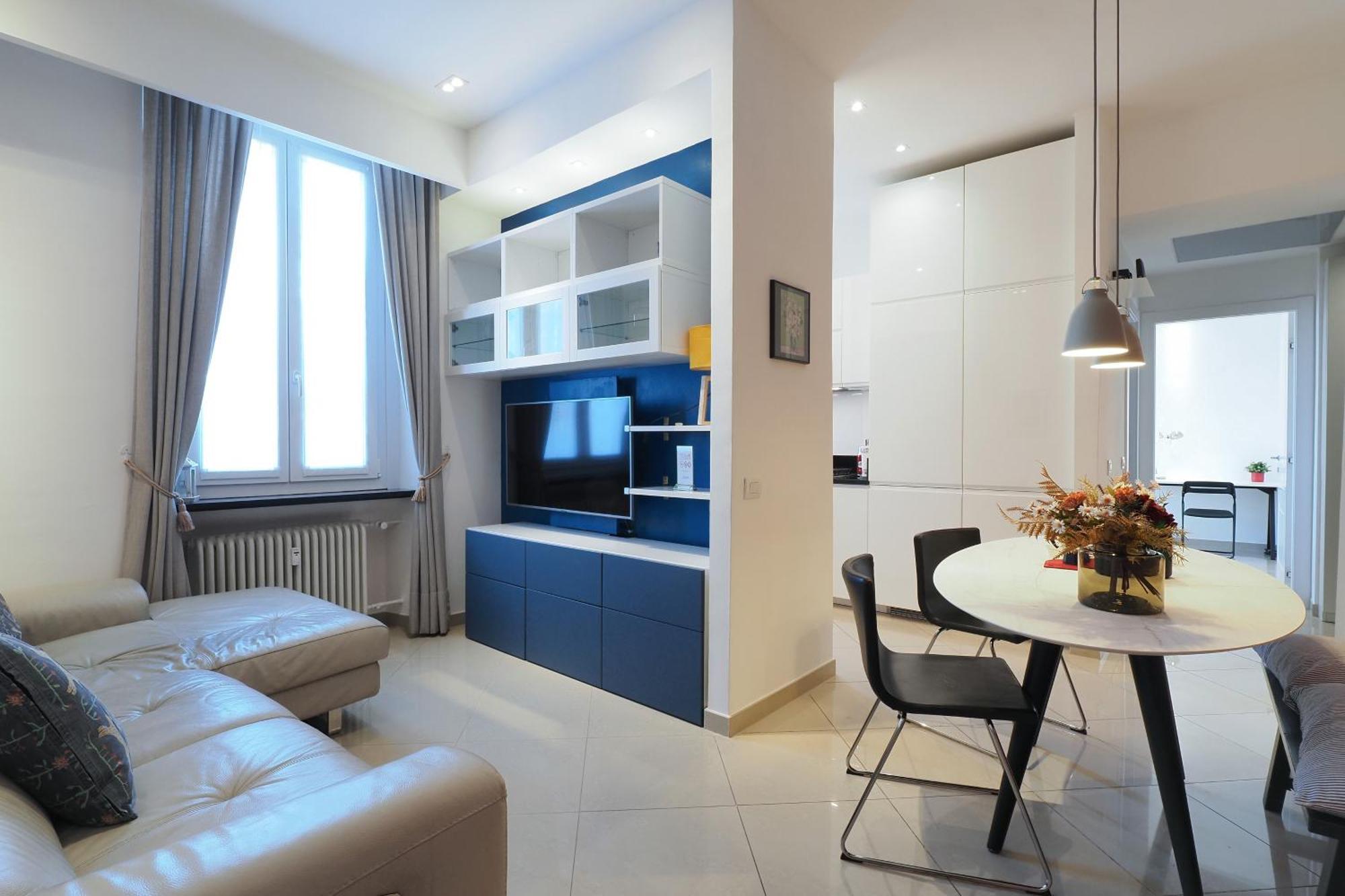 Apartment Forlanini Con Free Parking Linate Airport Milan