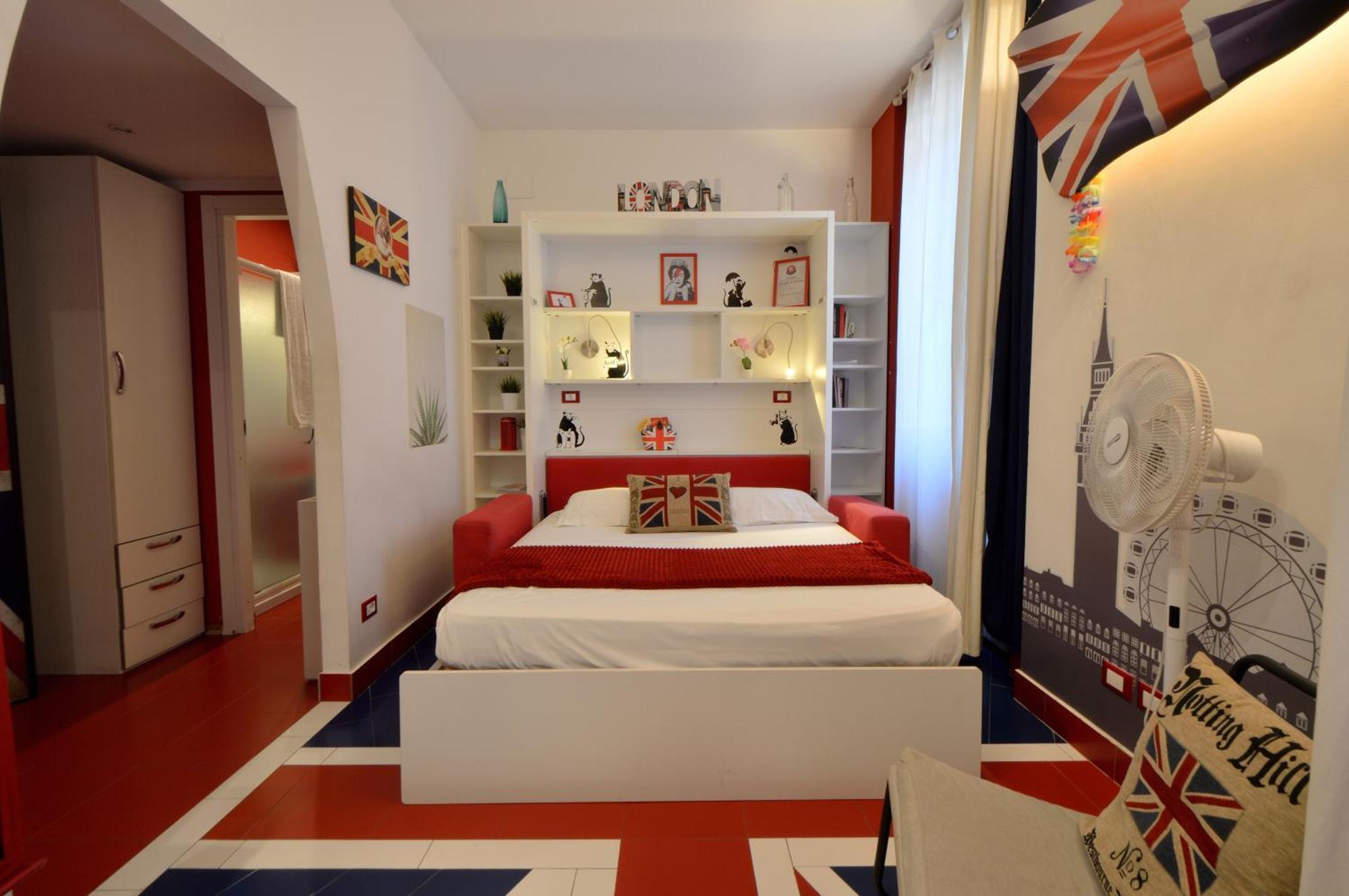 Bellissimo Mini Deluxe Di Design E A Tema Inghiterra - Potente Wi-fi Ottimo Il Collegamento Con Aeroporto Di Malpensa E Rho Fiera, Vicino A 3 Linee Metropolitane Apartment Milan