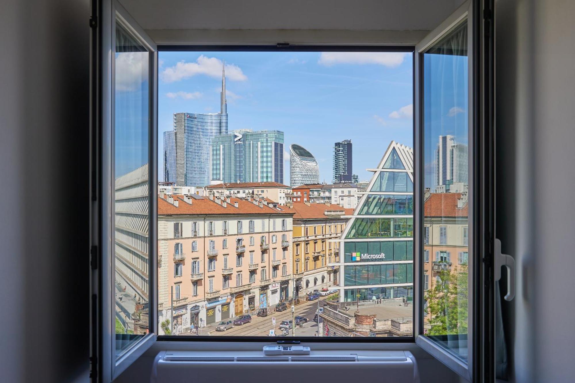 Attico Luminoso E Panoramico In Moscova Garibaldi Milan