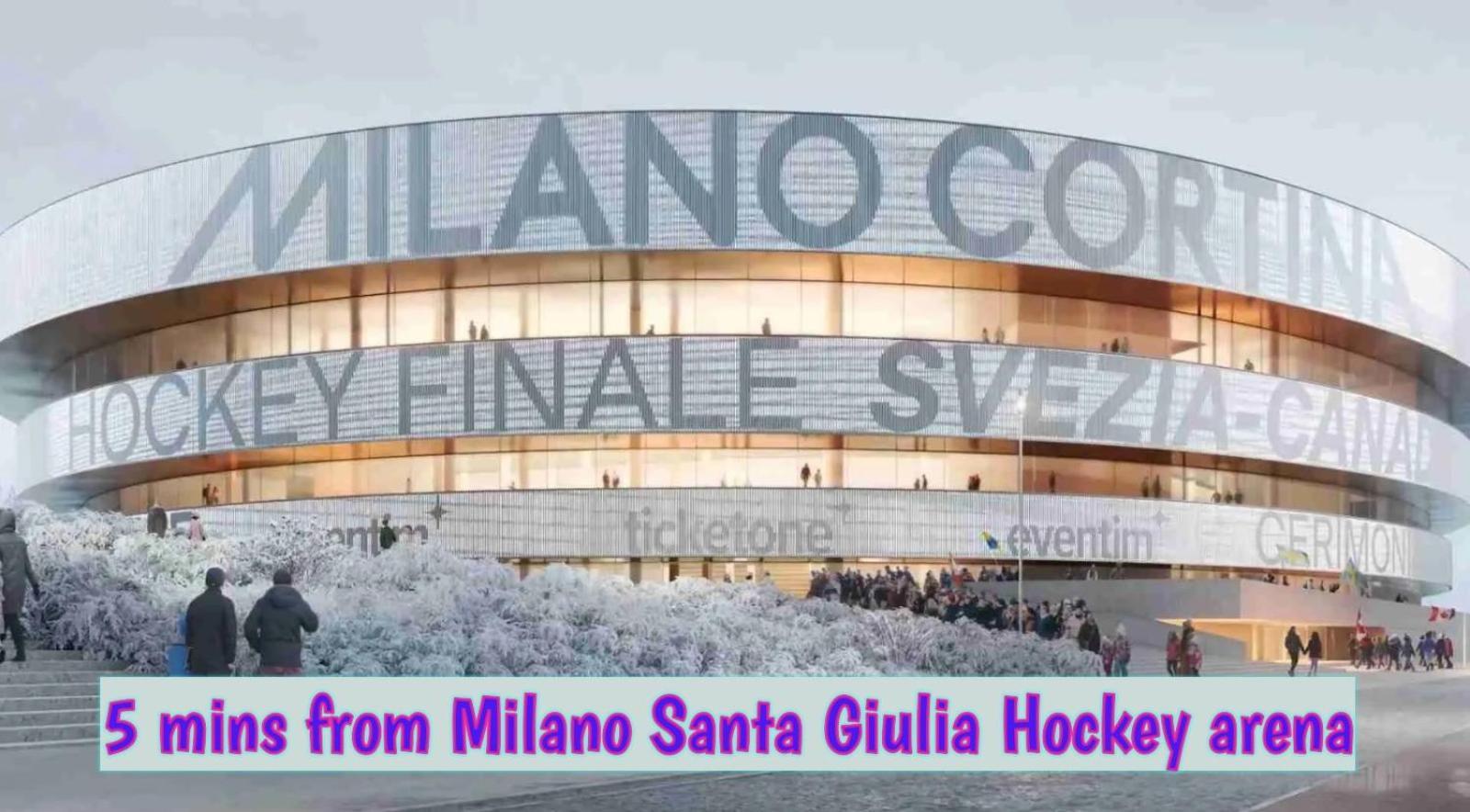 Apartamento Mini Loft Fabrique - Santa Giulia Hockey Arena