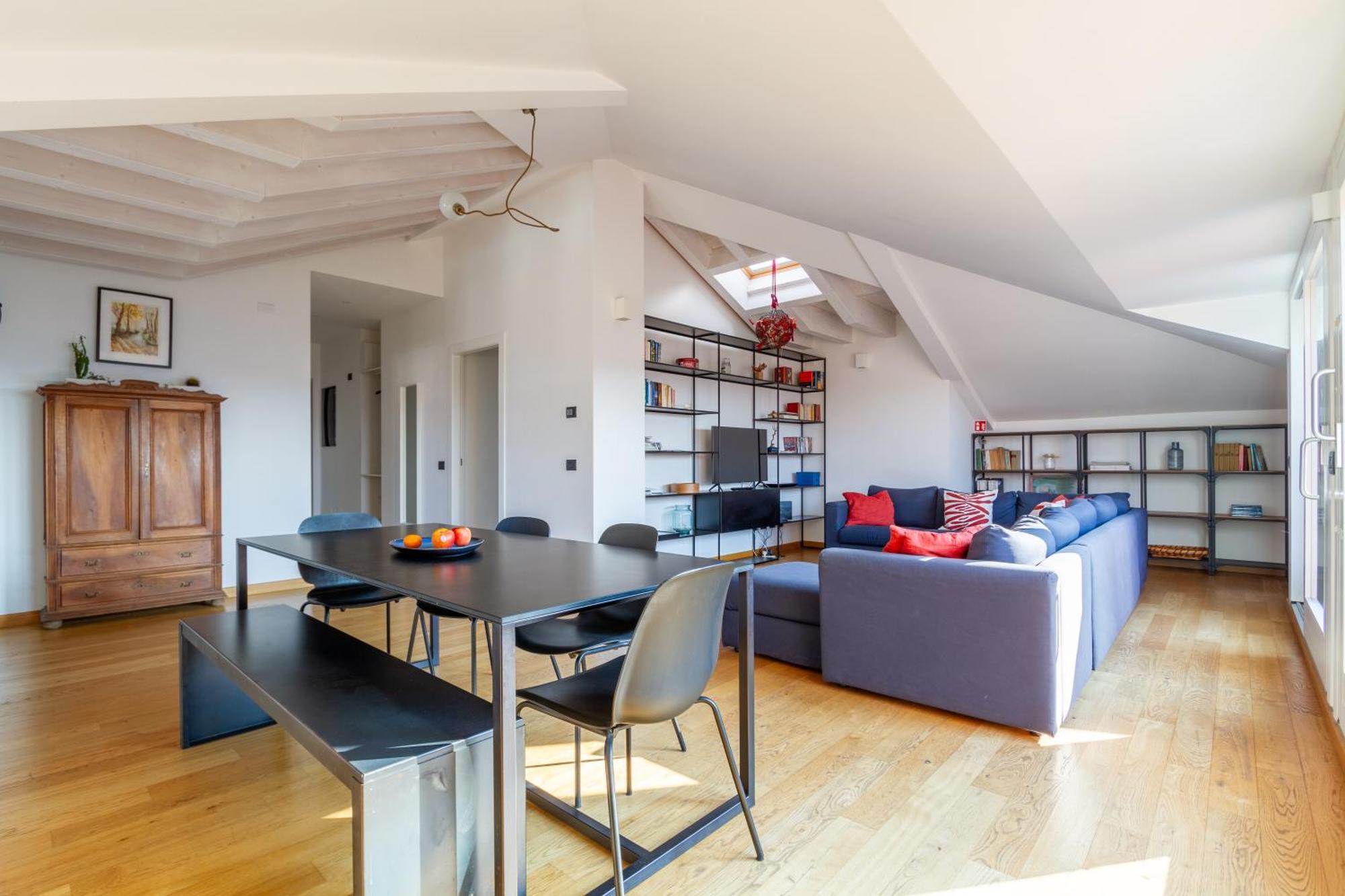 Attico In Un'oasi Di Sui Navigli Appartamento