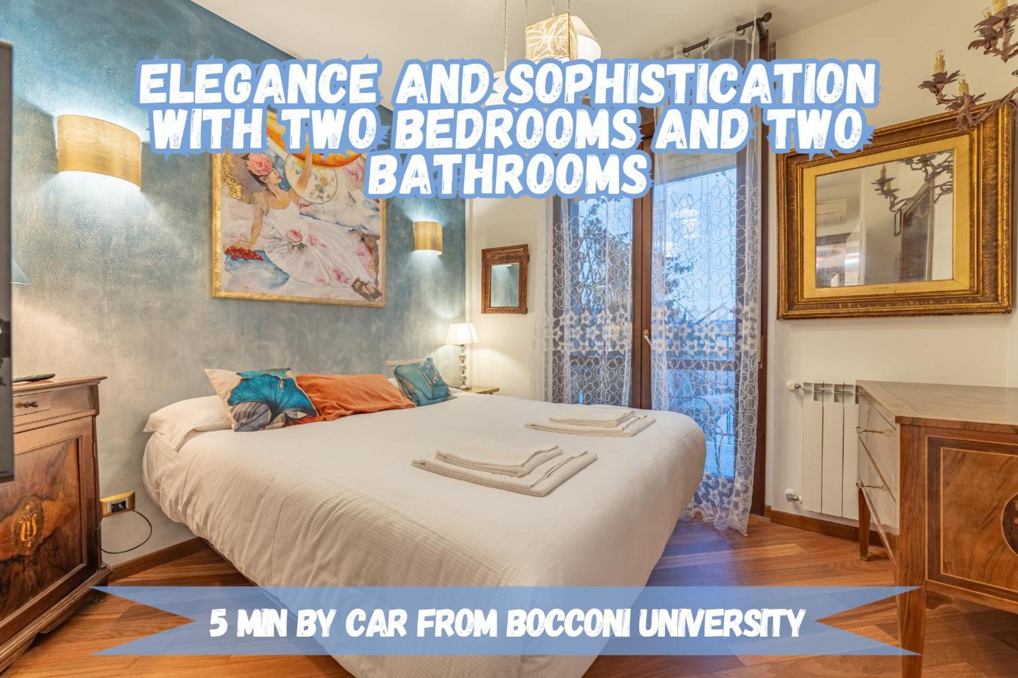 Appartamento 5' From Bocconi With 2 Bedr And 2 Bathr